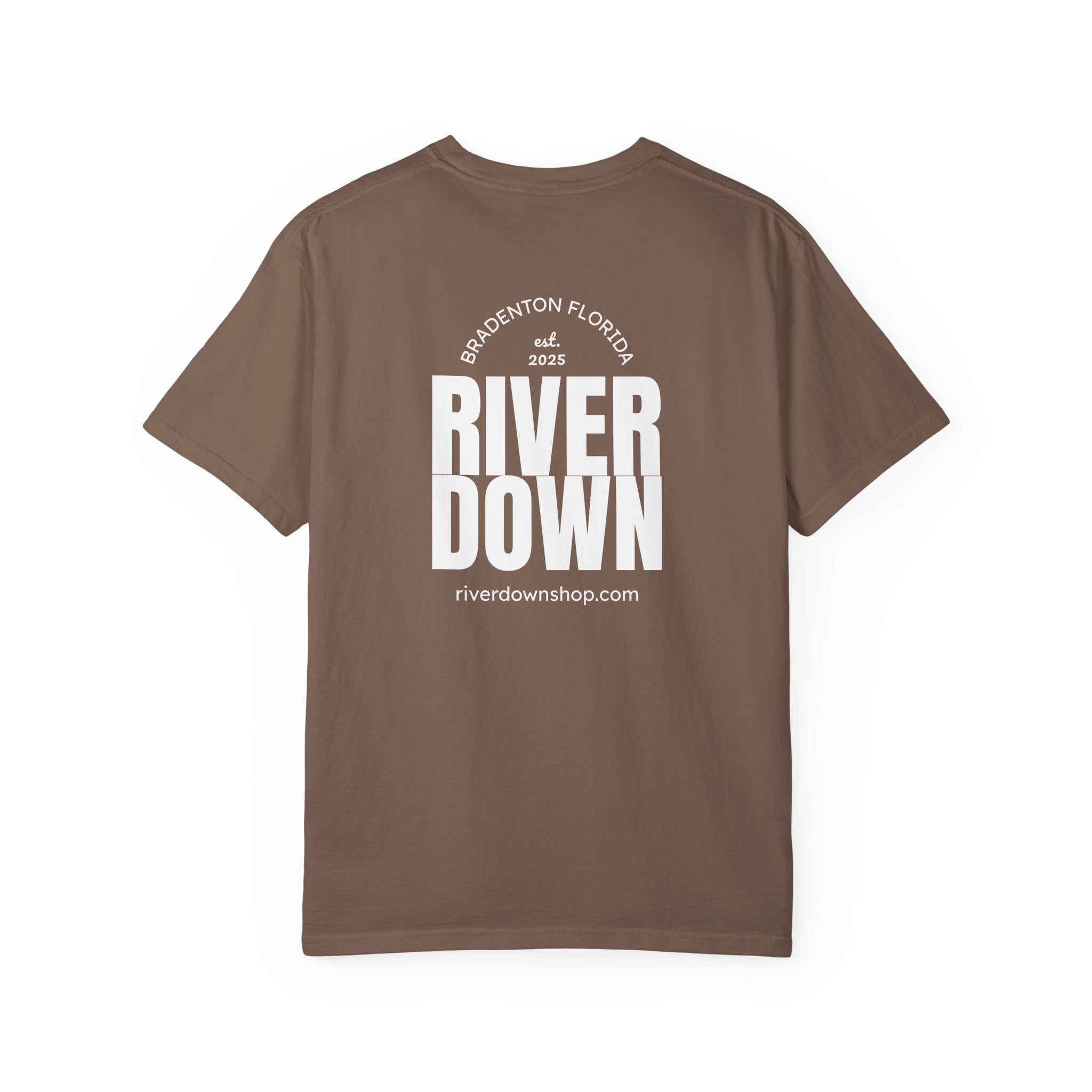 101 -  Tee Multi Colors Monogram R|D River Down Shop Classic Tee — Minimalist Initials T-Shirt
