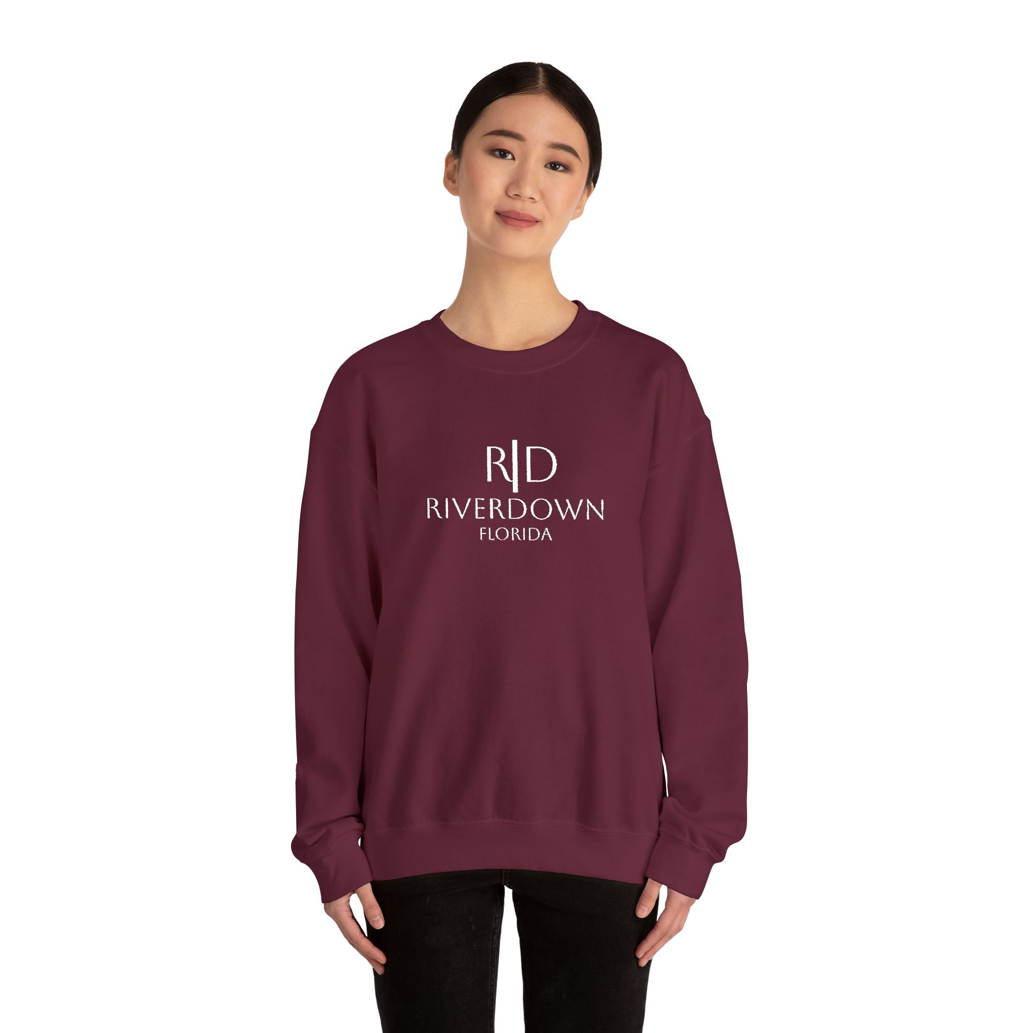 3 - Sweatshirt Embroidered Multi Colors Outfitters RD Logo Crewneck Sweatshirt