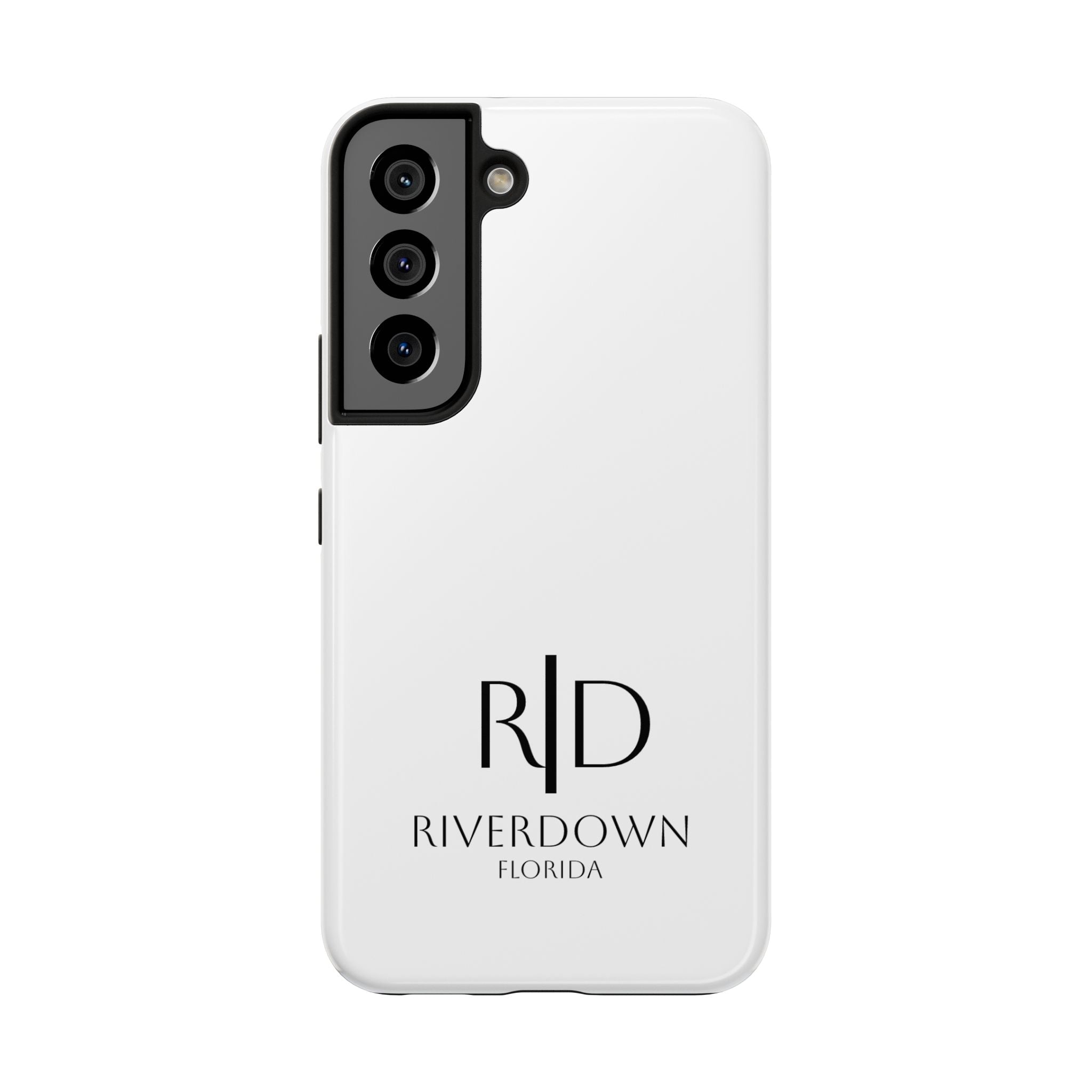 924 - Phone Case White Cap Riverdown Florida Tough Phone Case – Slim Protective iPhone Cover with R|D Logo
