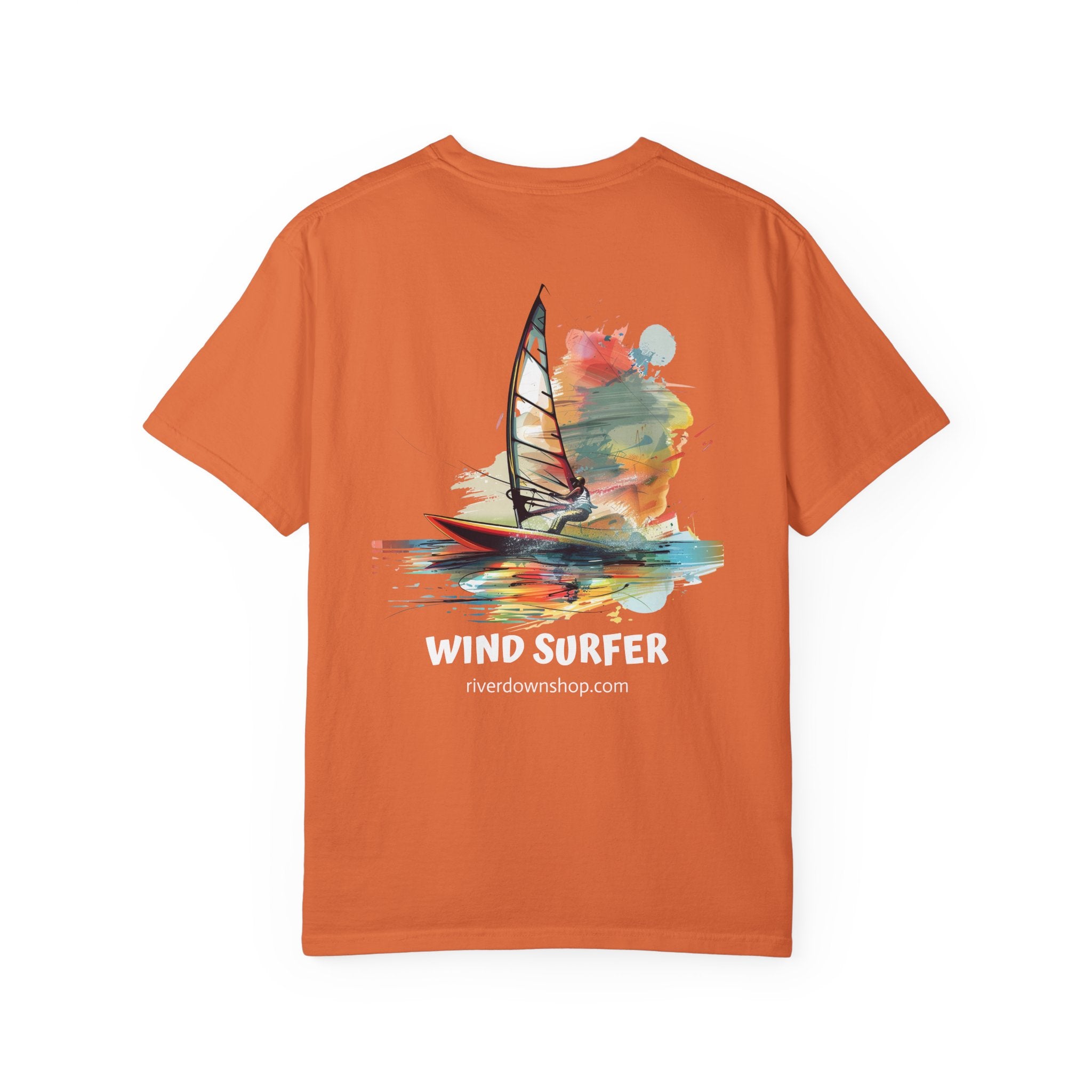 10 - Tee Multi Colors Wind Surfer — Minimalist Initials T-Shirt