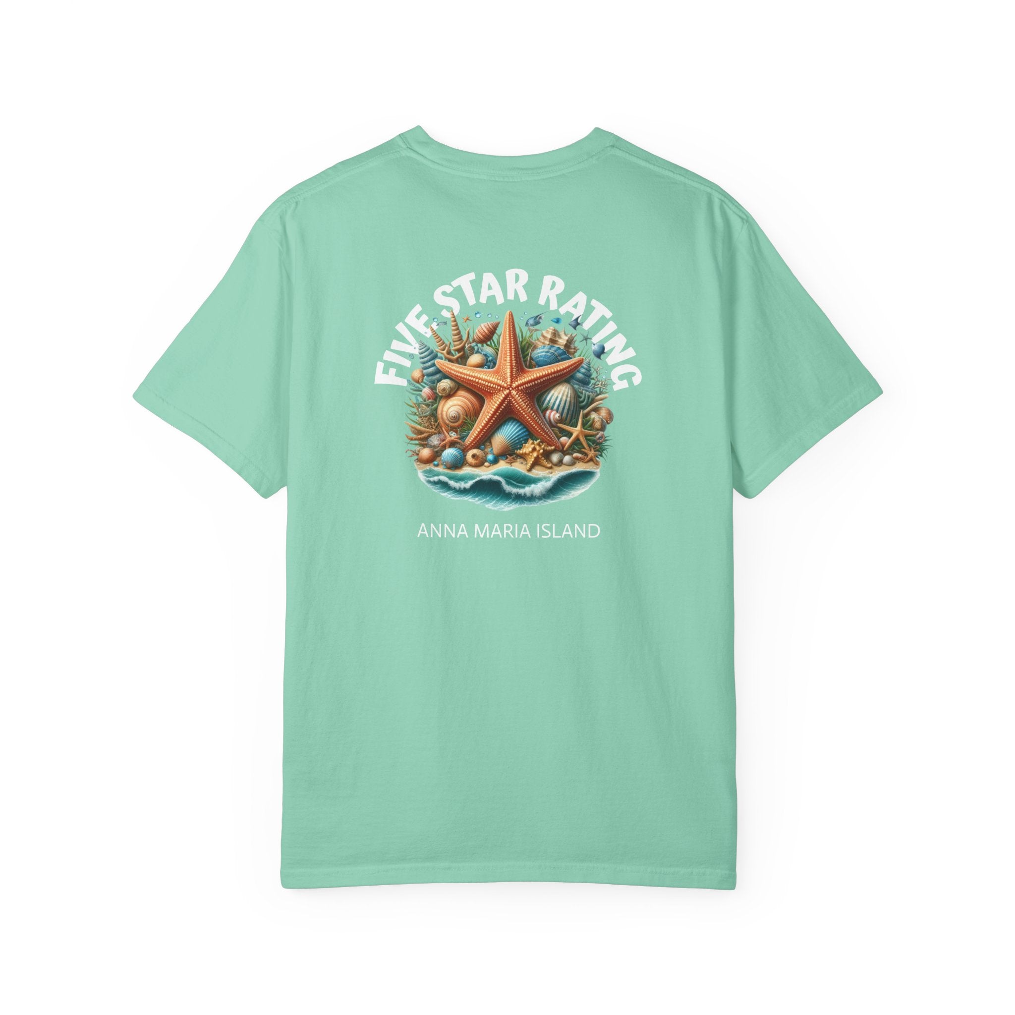 10 - Tee Multi Colors Five Star Rating 2 -  Minimalist Initials T-Shirt