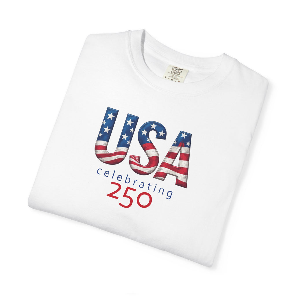 10  - Tee Multi Colors USA Celebrating 250 - T-Shirt