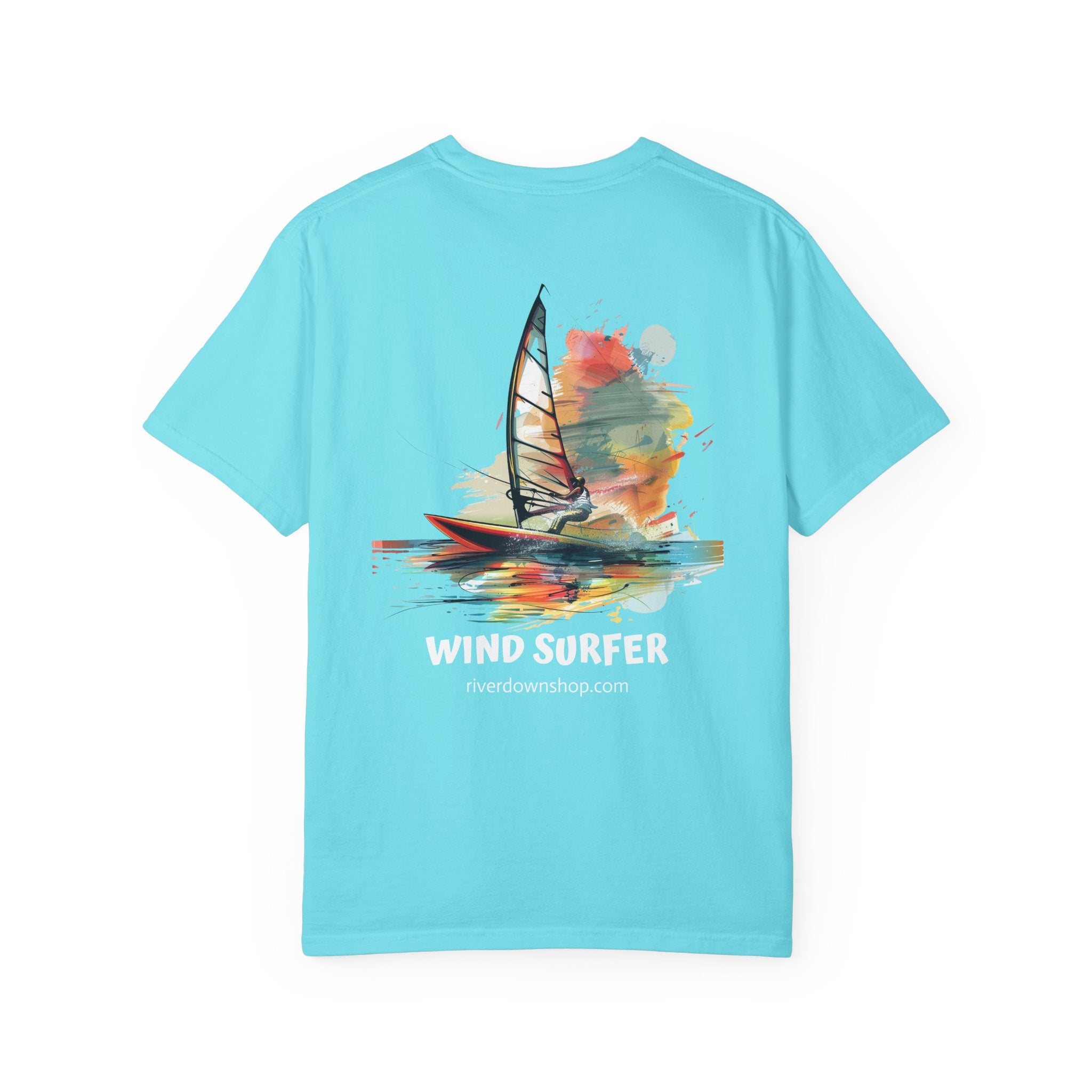 10 - Tee Multi Colors Wind Surfer — Minimalist Initials T-Shirt