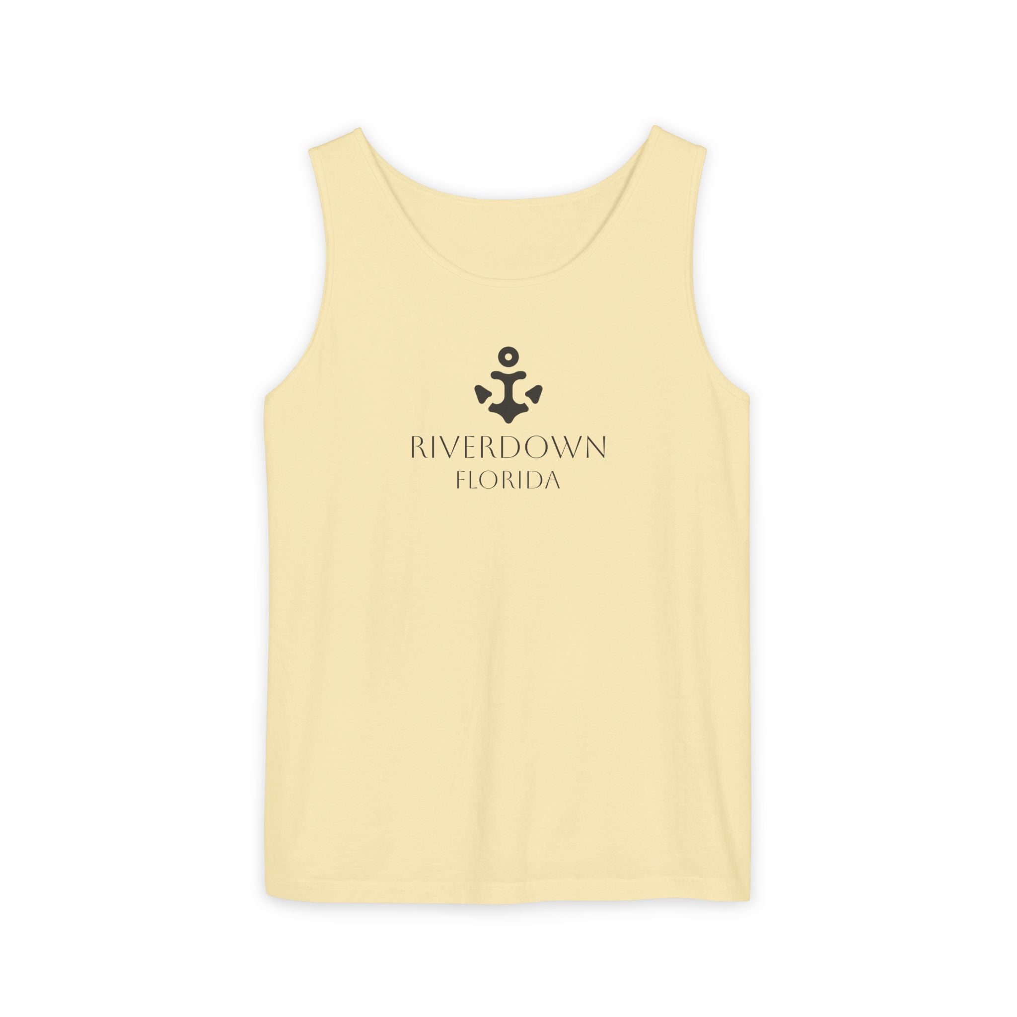 14 - Tank Top Multi Colors Coral Minimalist 'R|D' Monogram Tank Top — Lightweight Casual Summer Tee