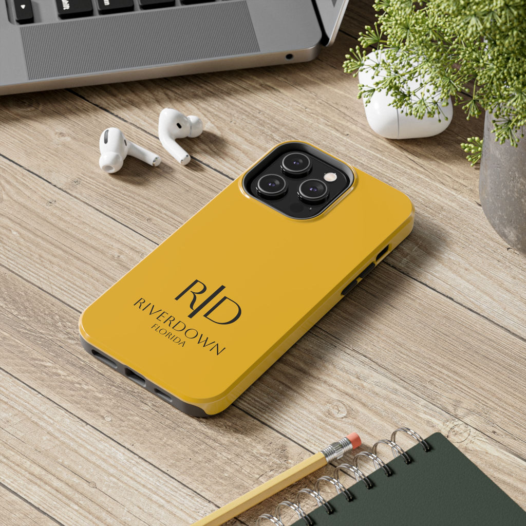 924 - Phone Case Sunburst Riverdown Florida Tough Phone Case – Slim Protective iPhone Cover with R|D Logo