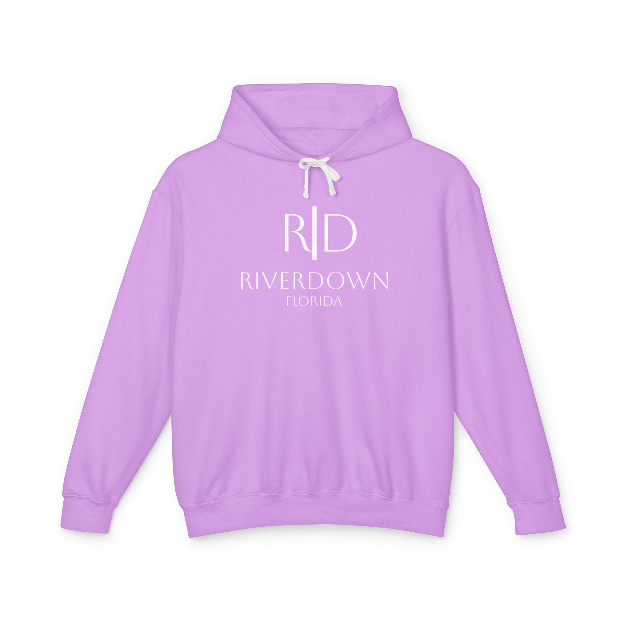 4 - Hoodie Multi Colors Coastal Logo Hoodie — Lightweight Pastel Blue Sweatshirt