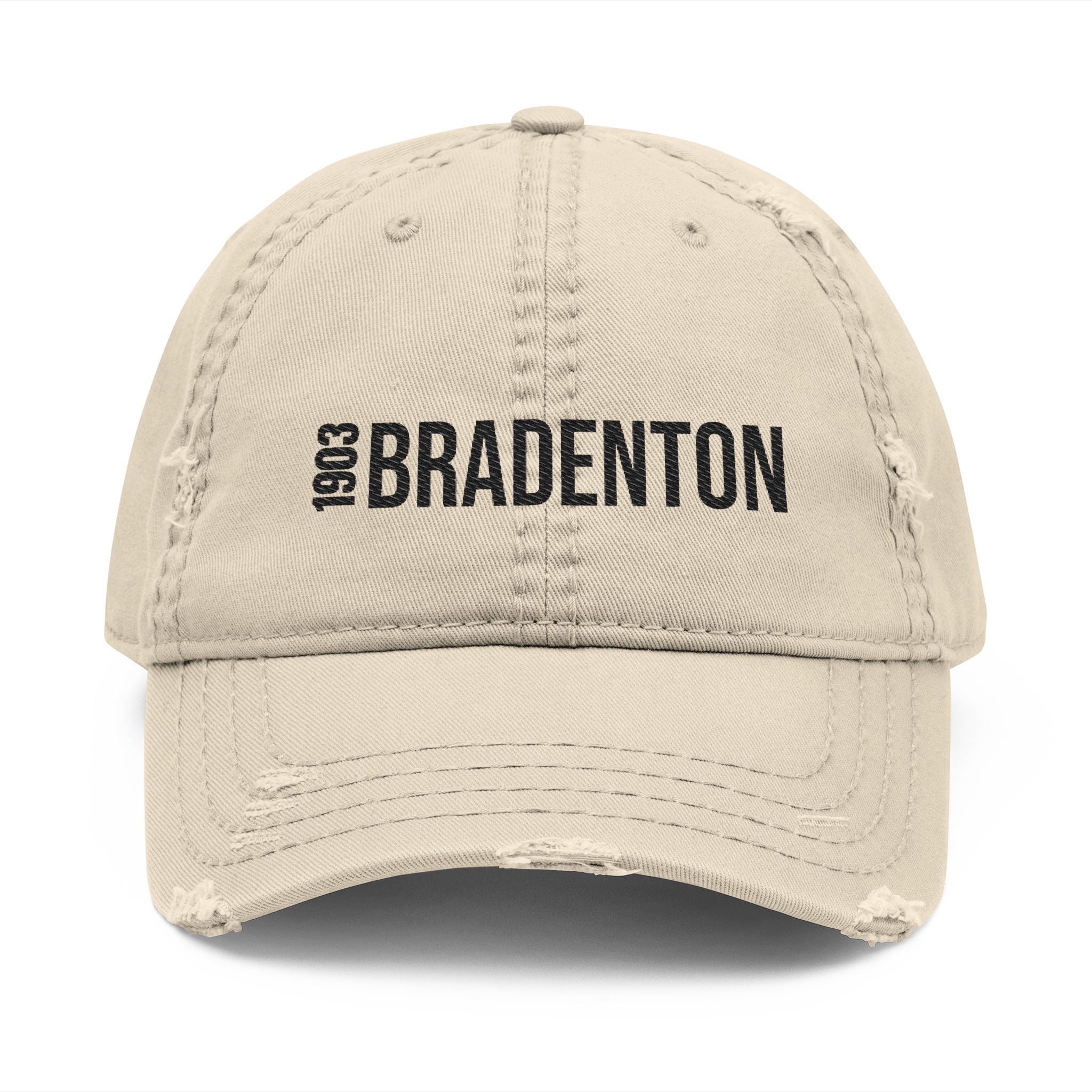 92 - Hat Multi Colors Distressed Embroidered 'Riverdown' Dad Hat – Vintage Washed Baseball Cap