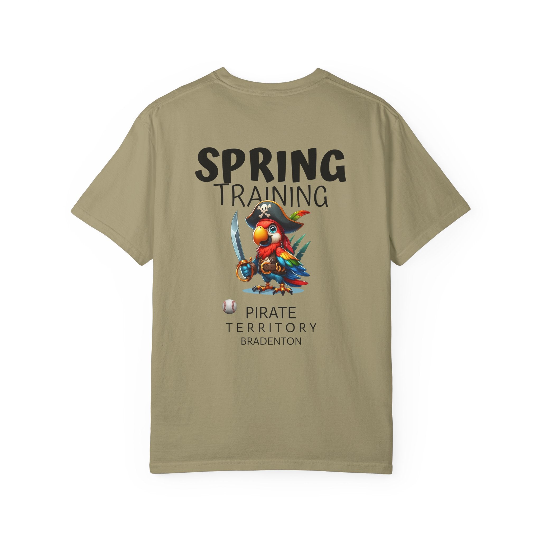 10 - Tee Multi Colors Spring Training Pirate -  Minimalist Initials T-Shirt