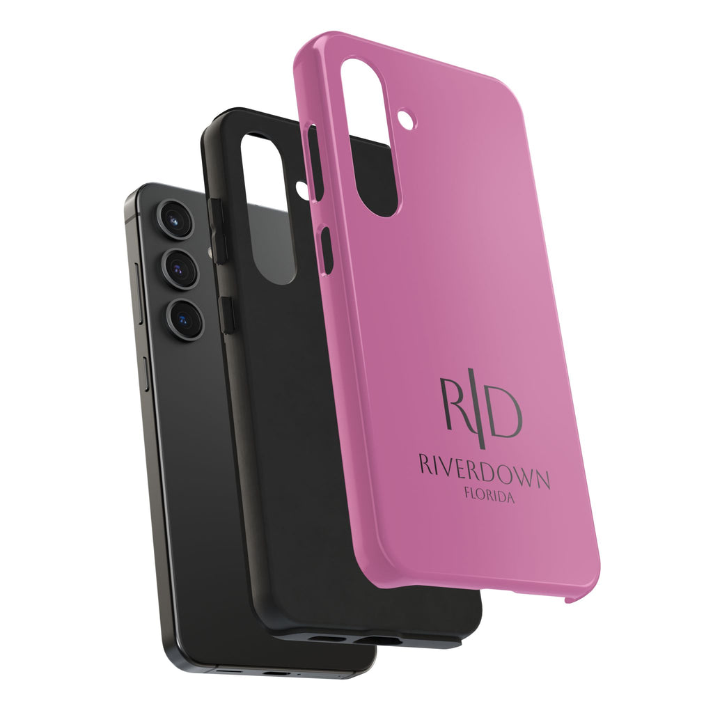 924 - Phone Case Pink Peddle Riverdown Florida Tough Phone Case – Slim Protective iPhone Cover with R|D Logo