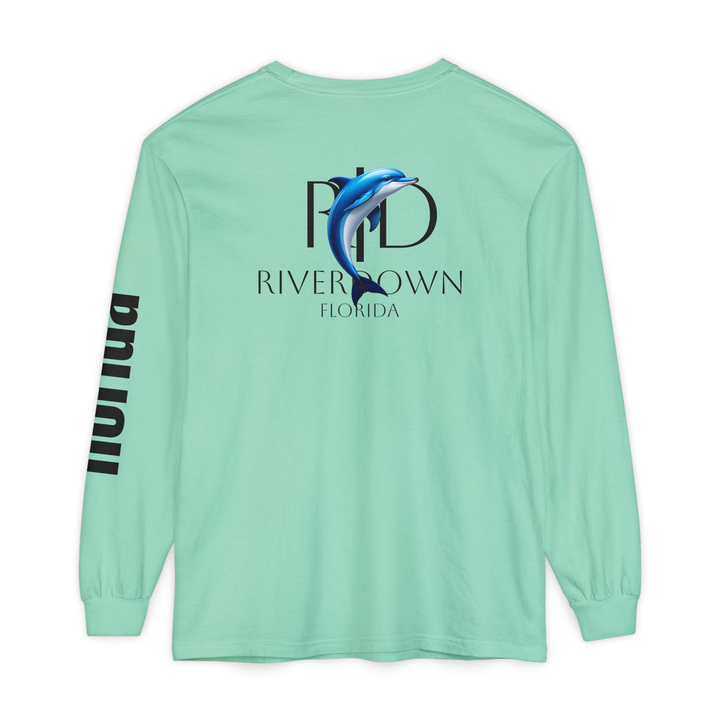 2 - Long Sleeve Tee Multi Colors 'R|D' — Florida Sleeve Graphic