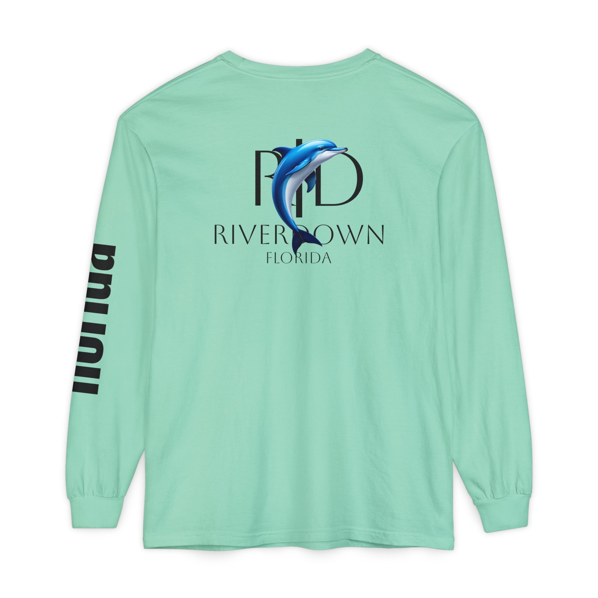 2 - Long Sleeve Tee Multi Colors 'R|D' — Florida Sleeve Graphic
