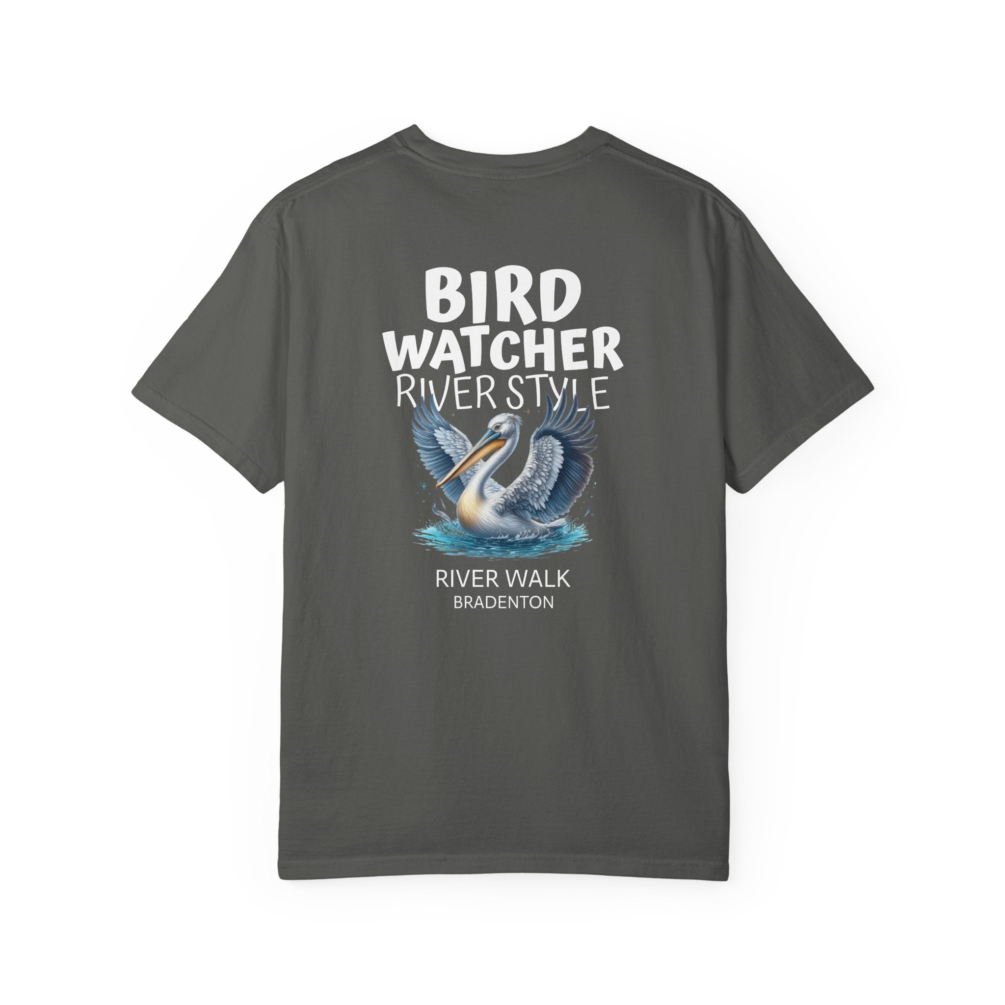 10 - Tee Multi Colors Bird Watcher - Minimalist Initials T-Shirt