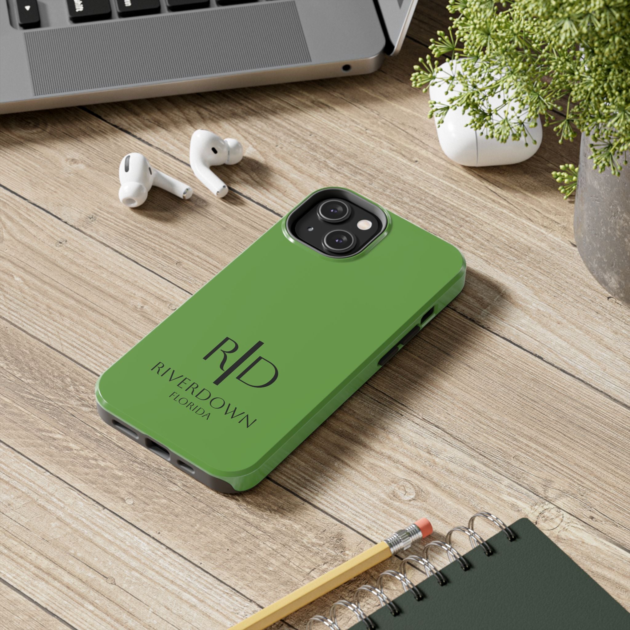 924 - Phone Case Sea Grass — Durable Protective Phone Cover with Monogram Logo