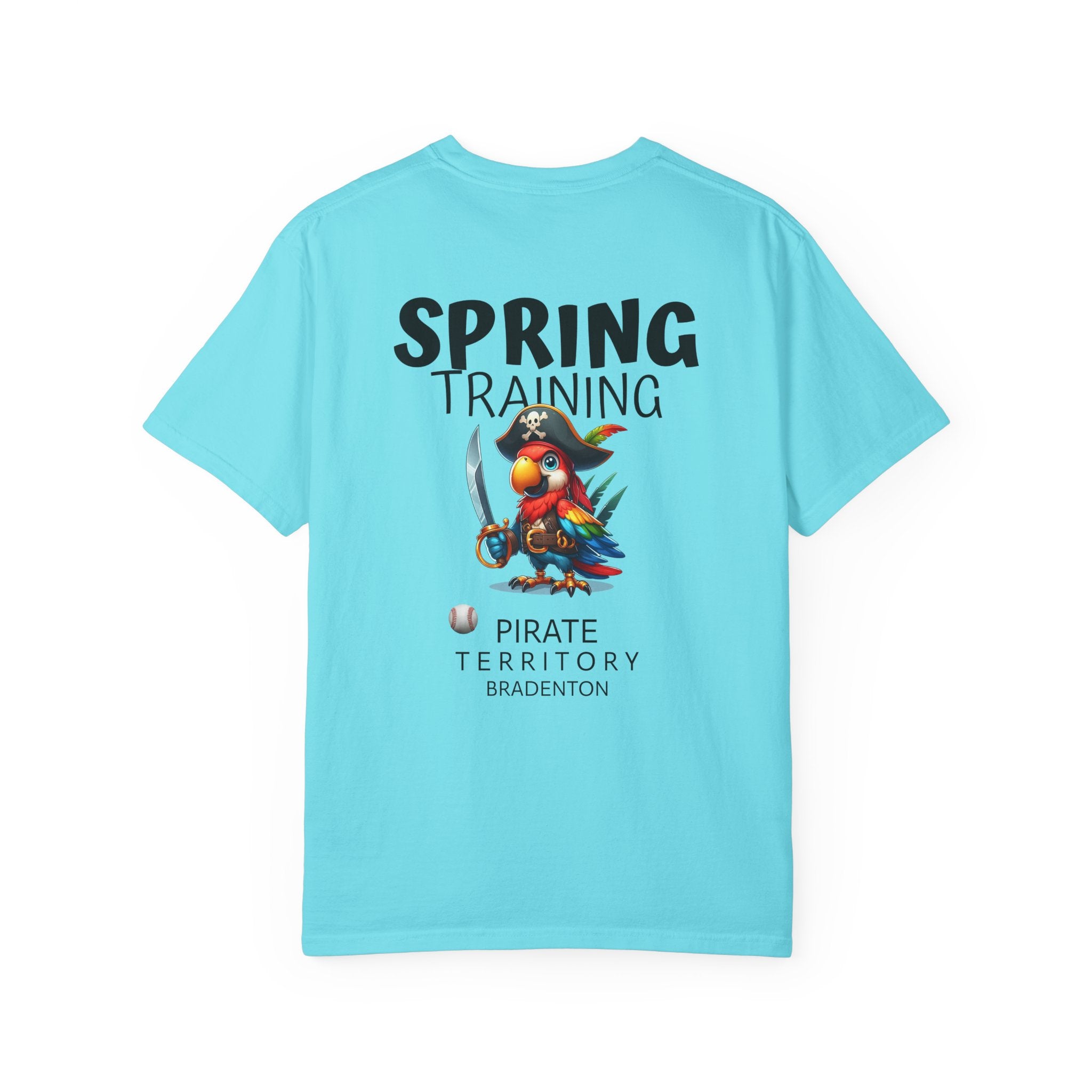 10 - Tee Multi Colors Spring Training Pirate -  Minimalist Initials T-Shirt
