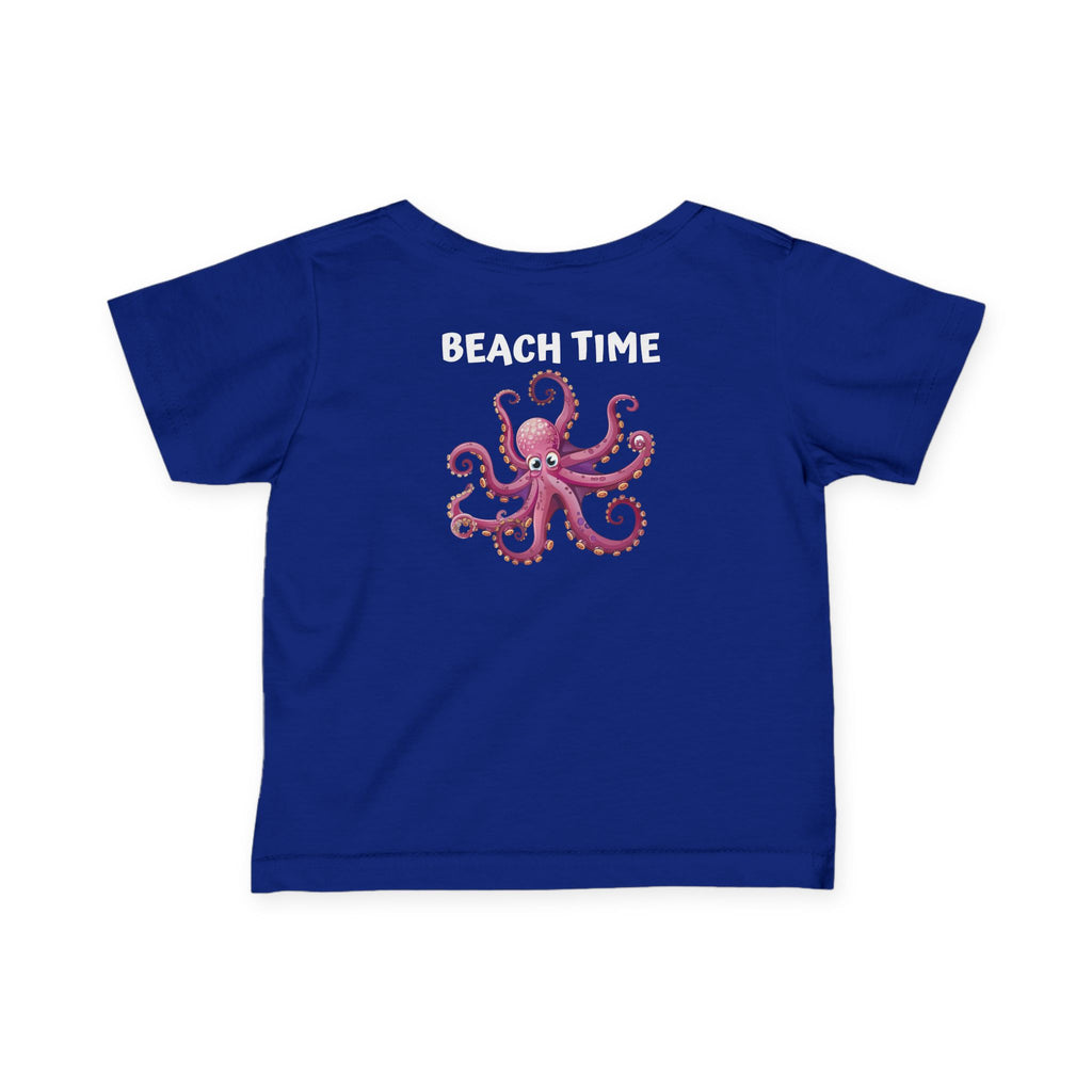 101 - Infant Tee —  Beach Time 2 Monogram Logo Baby Shirt