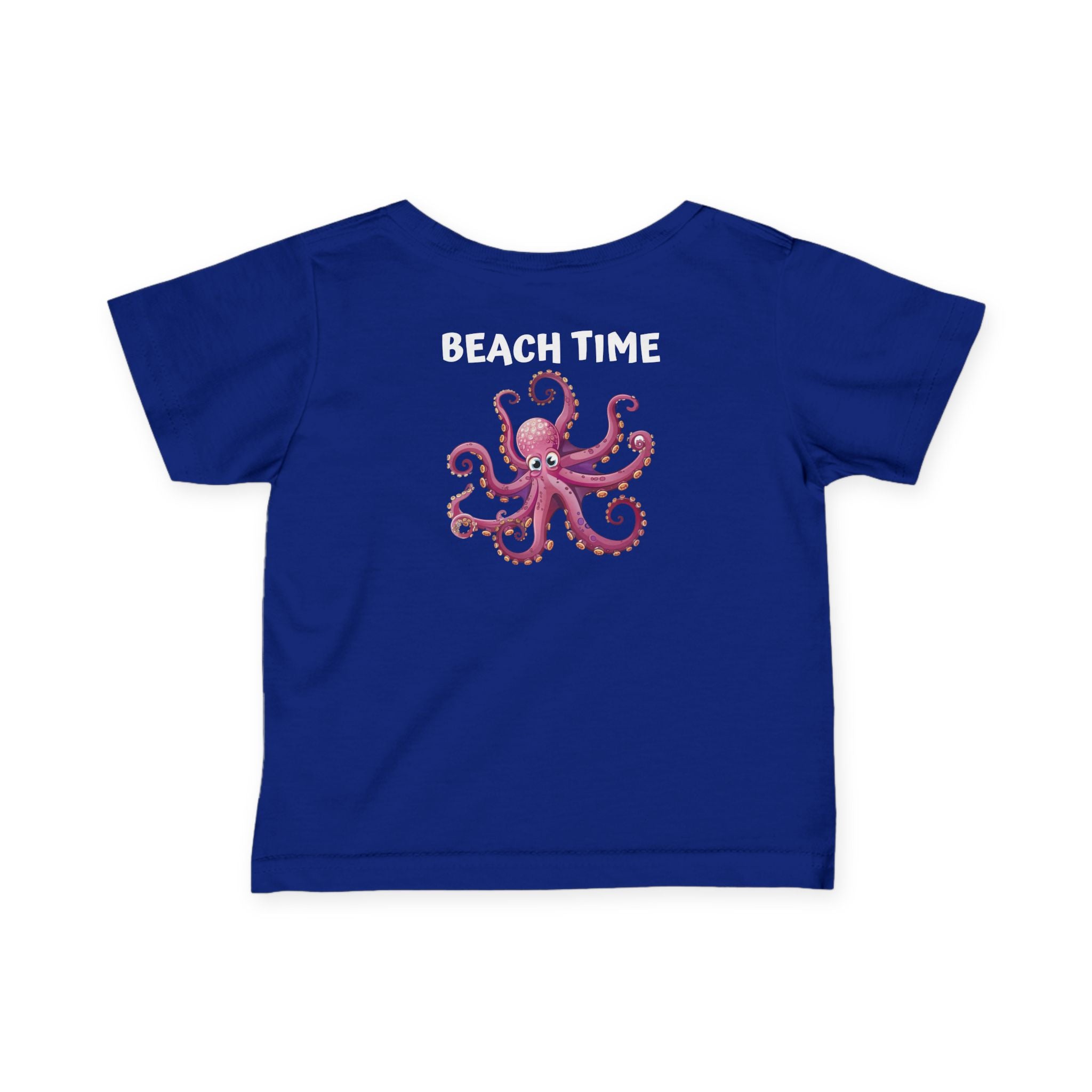 101 - Infant Tee —  Beach Time 2 Monogram Logo Baby Shirt