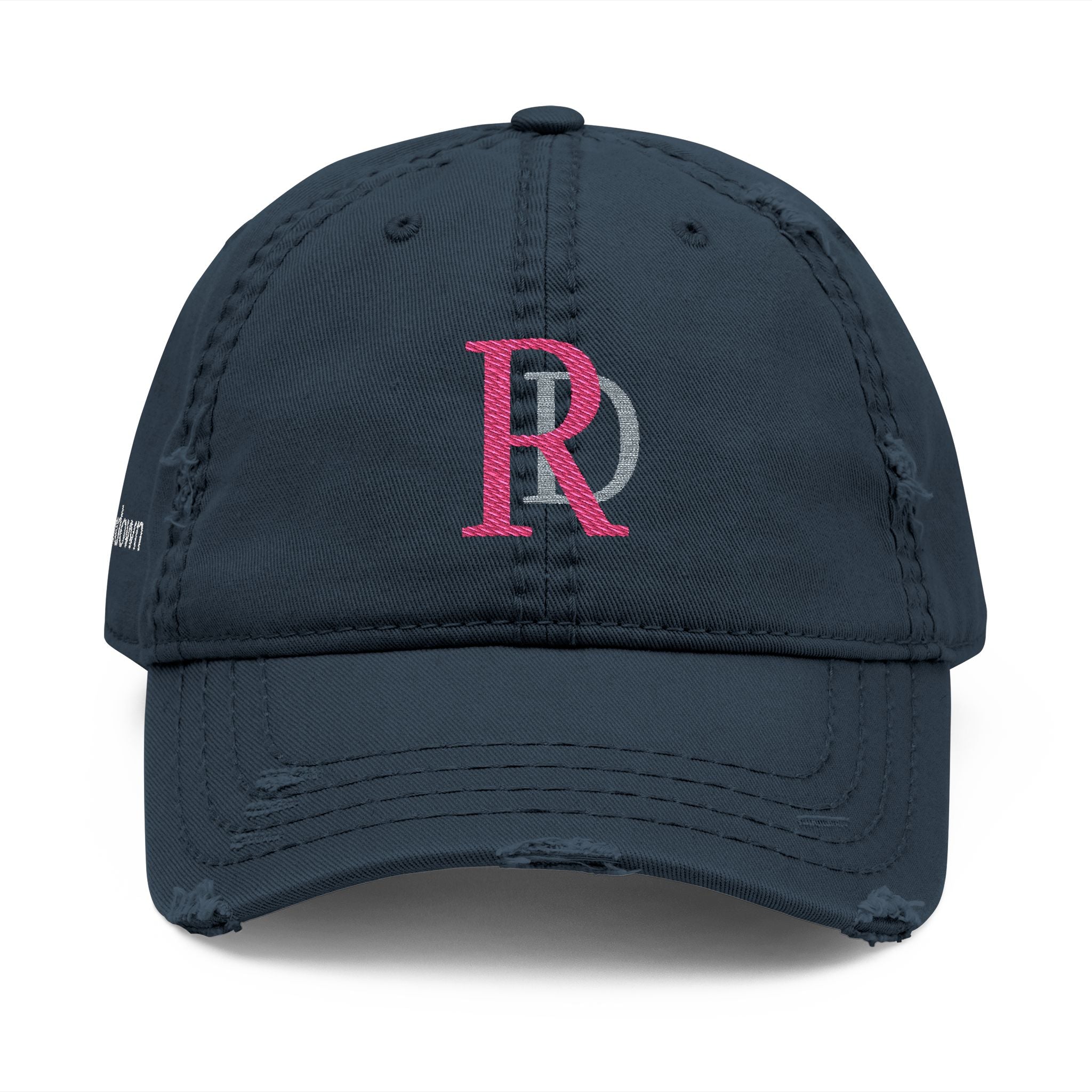 920 - Hat Multi Colors RD Distressed Embroidered 'Riverdown' Dad Hat – Vintage Washed Baseball Cap