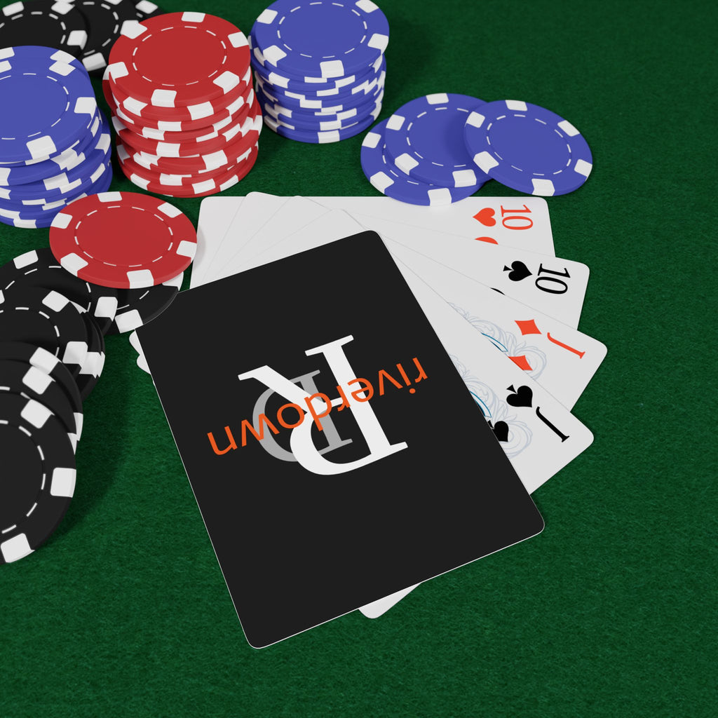 929 - Poker Playing Cards – Luxury Black & White Spade Deck (Ace of Spades Design)