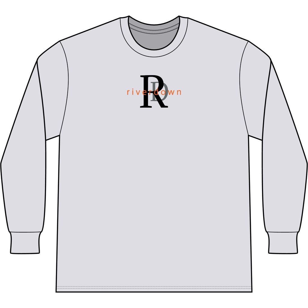 2 - Riverdown Cotton Long Sleeve Tee — Minimal 'R' Logo Chest Shirt