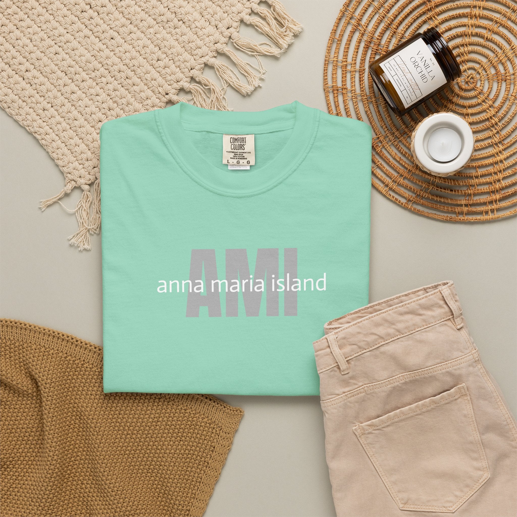 10 - Tee Multi Colors AMI Anna Maria Island - T-Shirt