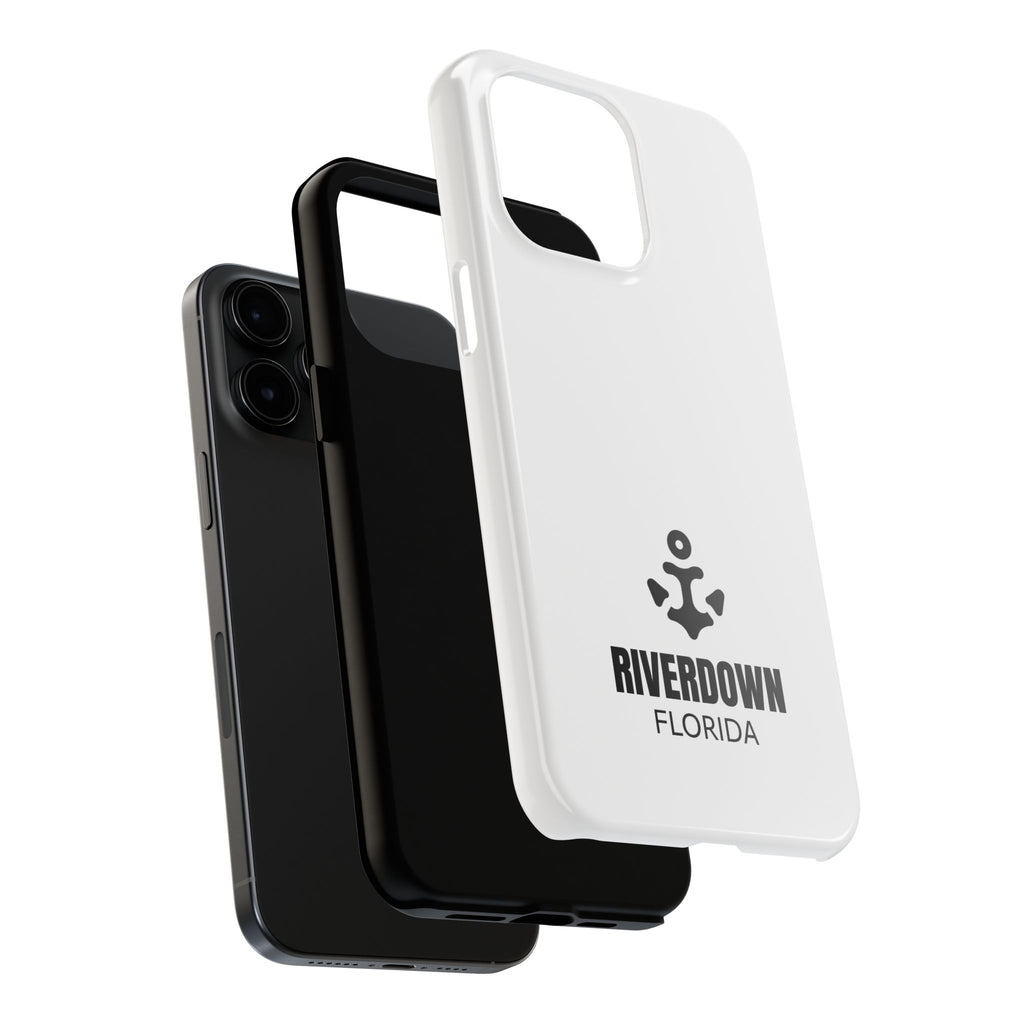 924 - Phone Case White Cap Riverdown Florida Tough Phone Case – Slim Protective iPhone Cover with R|D Logo