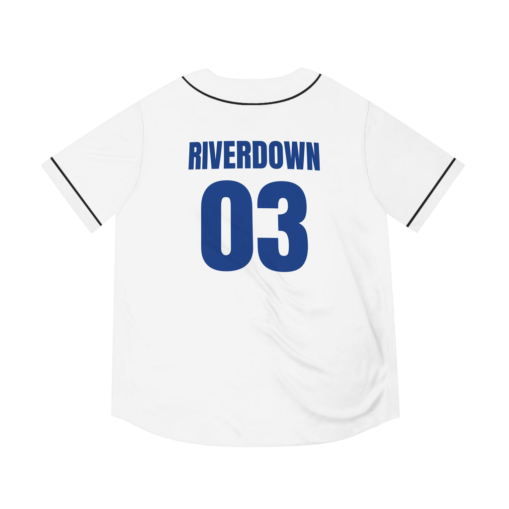 12 - Spring Training Baseball Jersey — Men’s White Logo Team Shirt