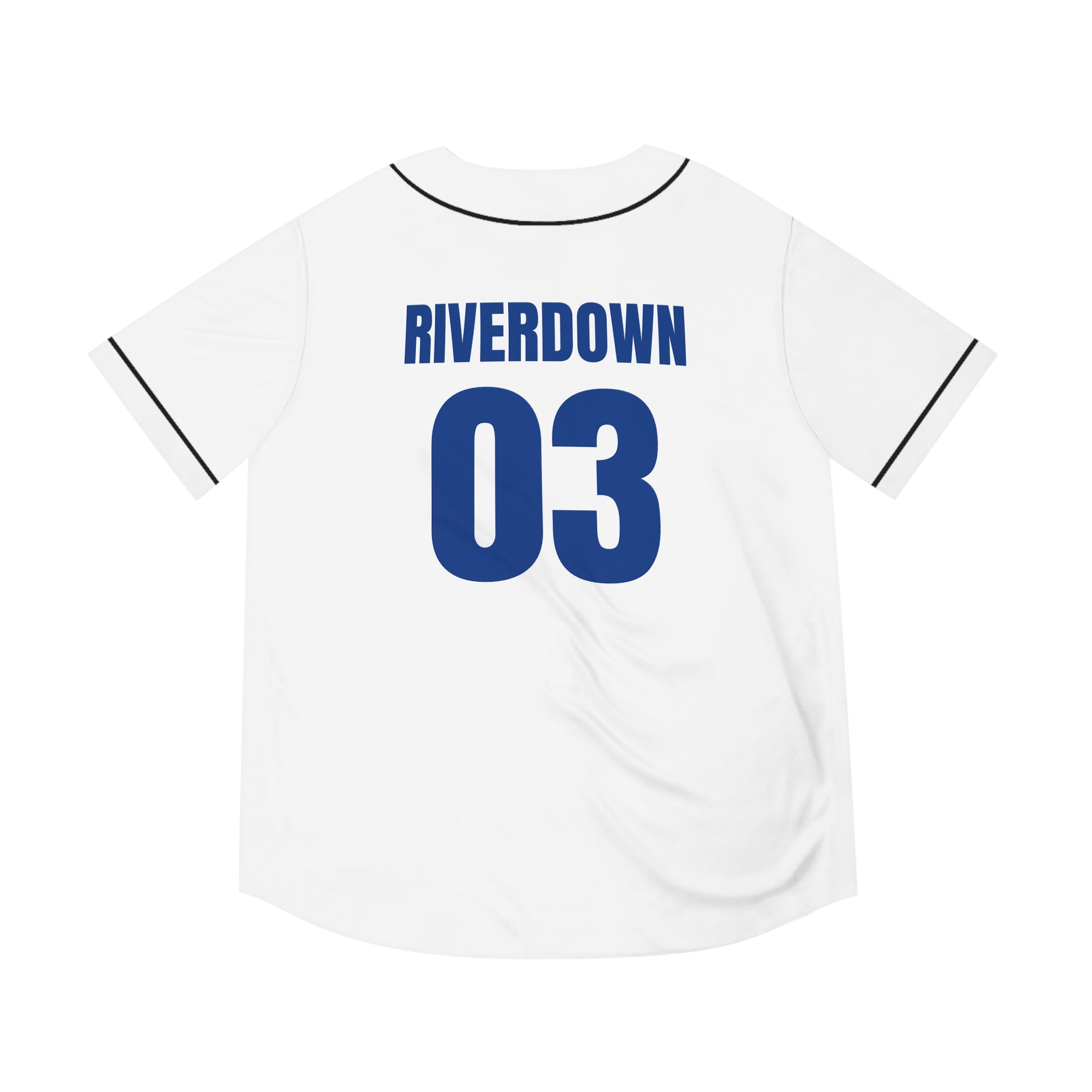 12 - Spring Training Baseball Jersey — Men’s White Logo Team Shirt