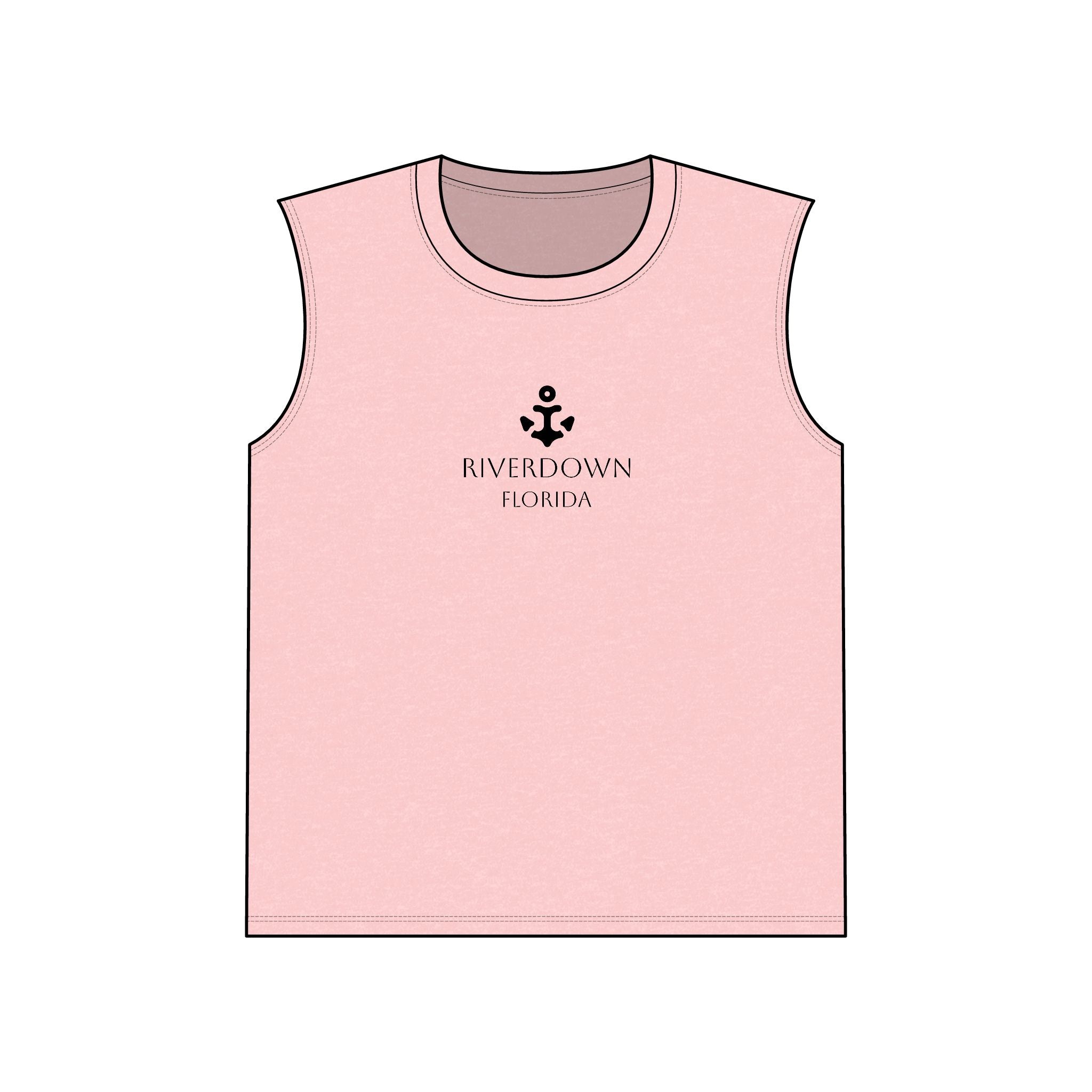 14 - Tank Top Multi Colors RD Minimalist Muscle Tank Top — Unisex Athletic Sleeveless Shirt