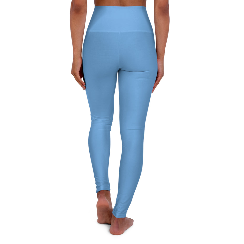 62 - Pants Yoga Ocean High-Waist Yoga Leggings — Minimal Activewear with Subtle 'RID' Accent