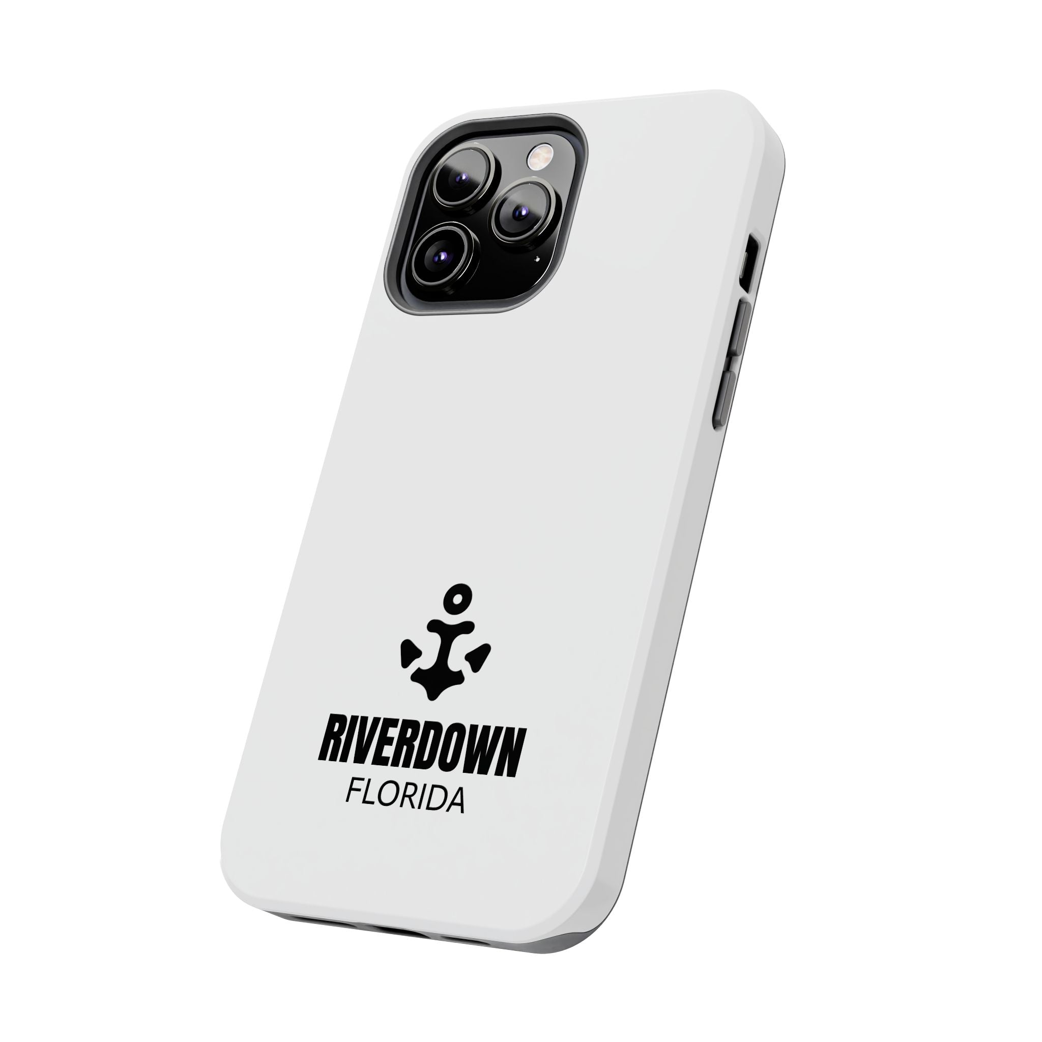 924 - Phone Case White Cap Riverdown Florida Tough Phone Case – Slim Protective iPhone Cover with R|D Logo