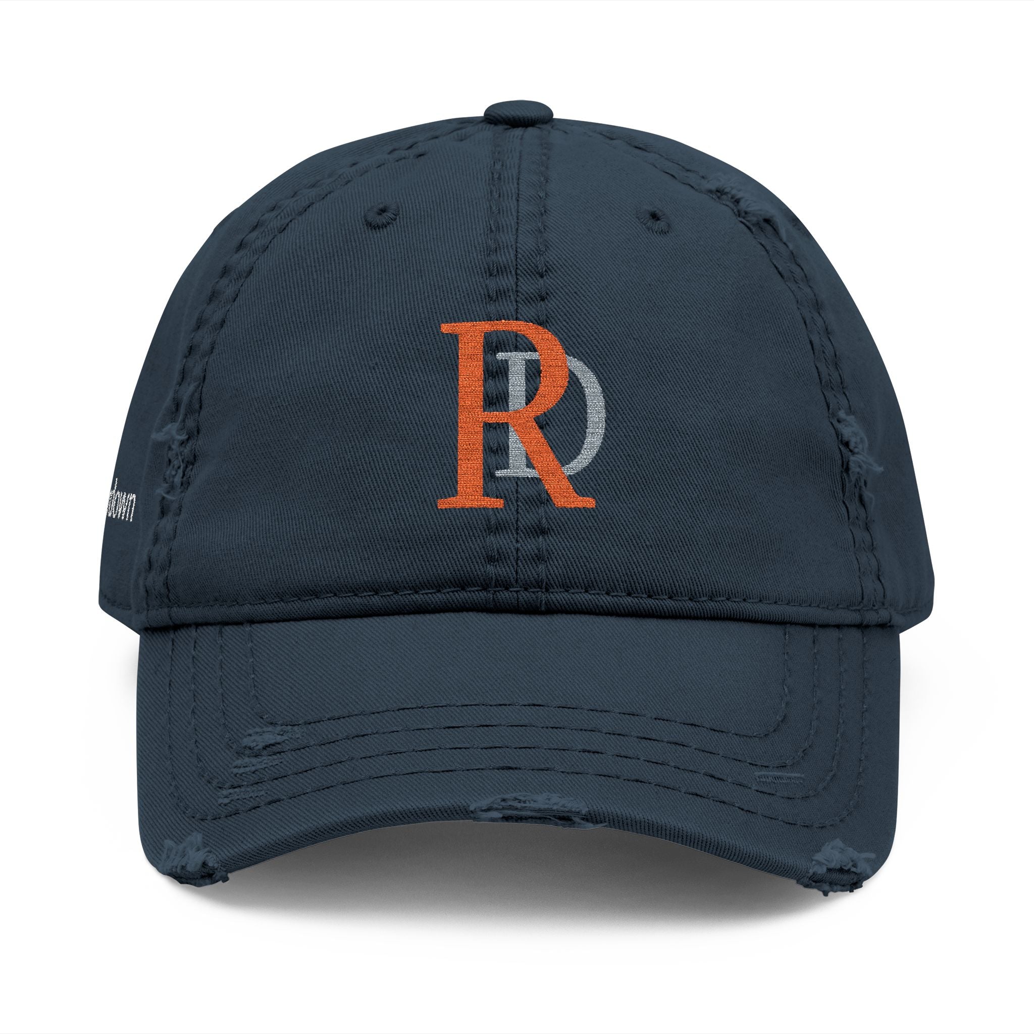 920 - Hat Multi Colors RD Distressed Embroidered 'Riverdown' Dad Hat – Vintage Washed Baseball Cap