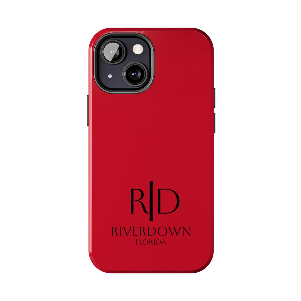 924 - Phone Case Red Berry Riverdown Florida Tough Phone Case – Slim Protective iPhone Cover with R|D Logo