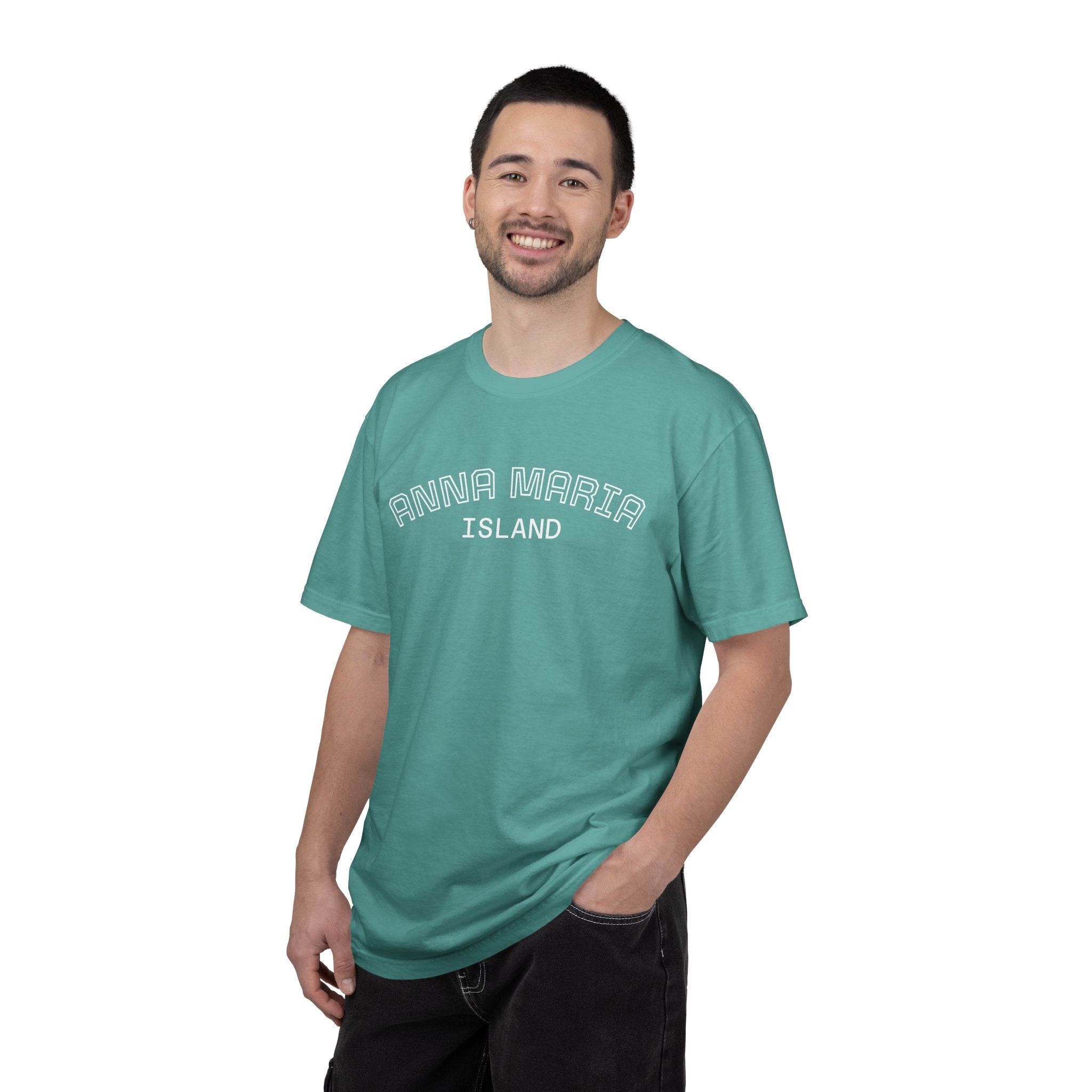 101 -  Tee Multi Colors Island Classic Tee — Minimalist Initials T-Shirt