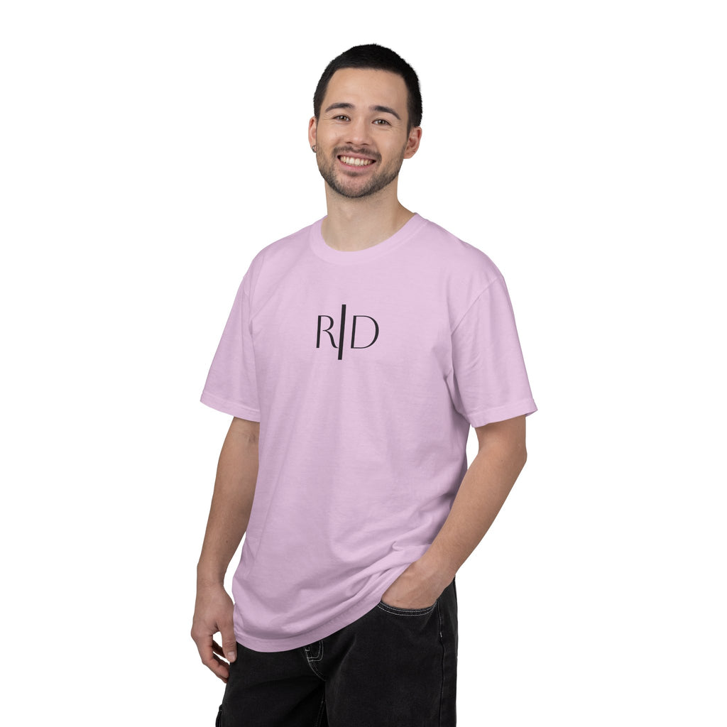 101 - Tee Multi Colors Monogram R|D River Down Shop Classic Tee — Minimalist Initials T-Shirt