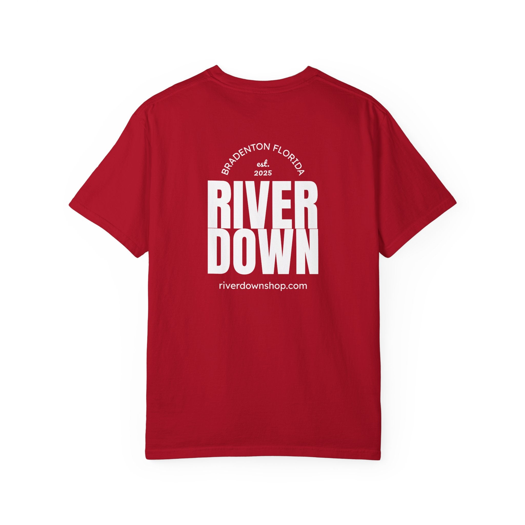 101 -  Tee Multi Colors Monogram R|D River Down Shop Classic Tee — Minimalist Initials T-Shirt