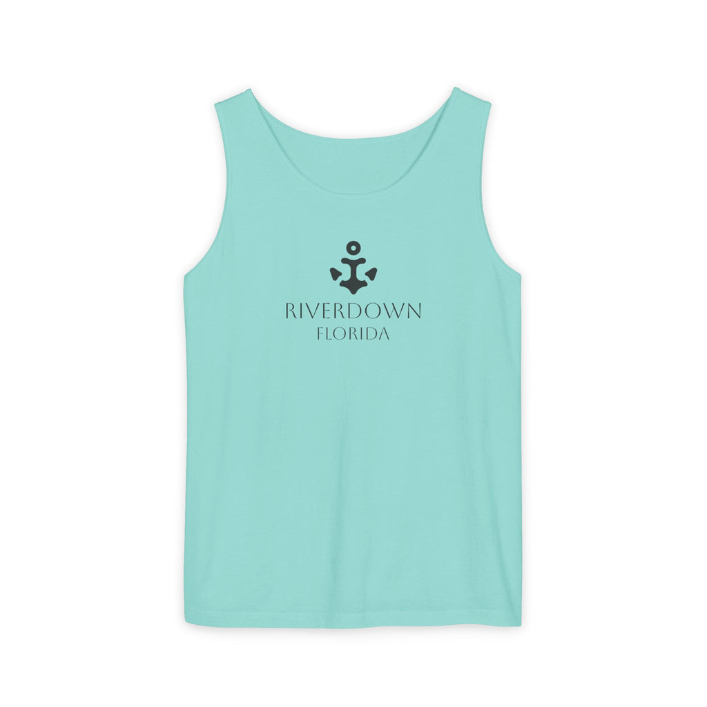 14 - Tank Top Multi Colors Coral Minimalist 'R|D' Monogram Tank Top — Lightweight Casual Summer Tee