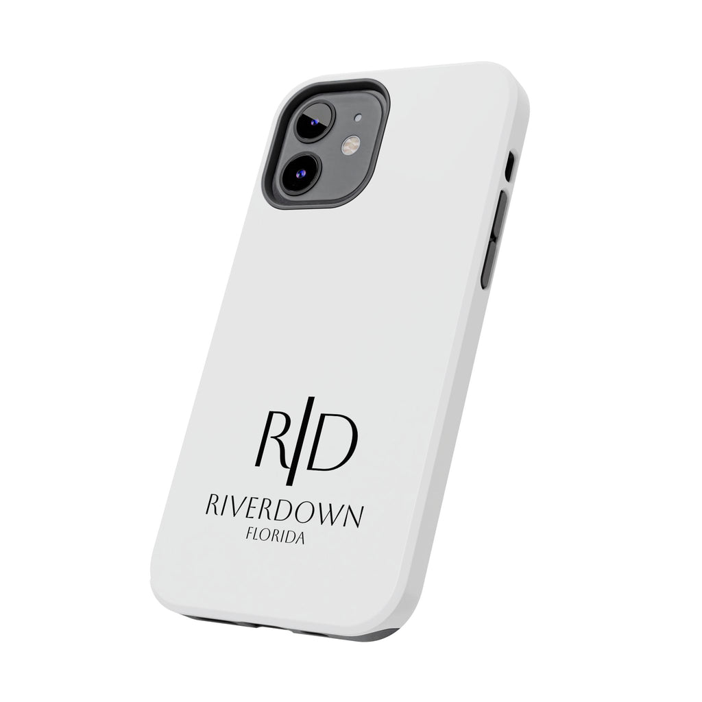 924 - Phone Case White Cap Riverdown Florida Tough Phone Case – Slim Protective iPhone Cover with R|D Logo