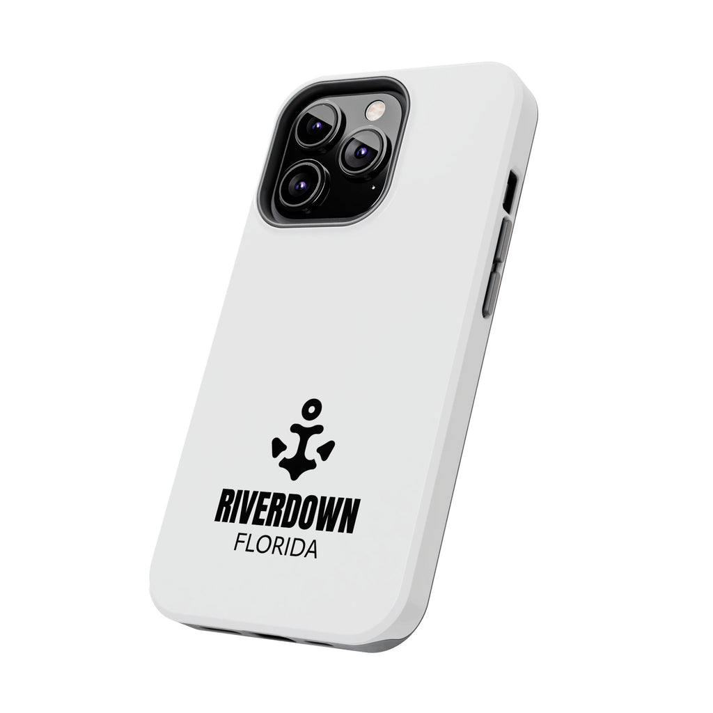 924 - Phone Case White Cap Riverdown Florida Tough Phone Case – Slim Protective iPhone Cover with R|D Logo