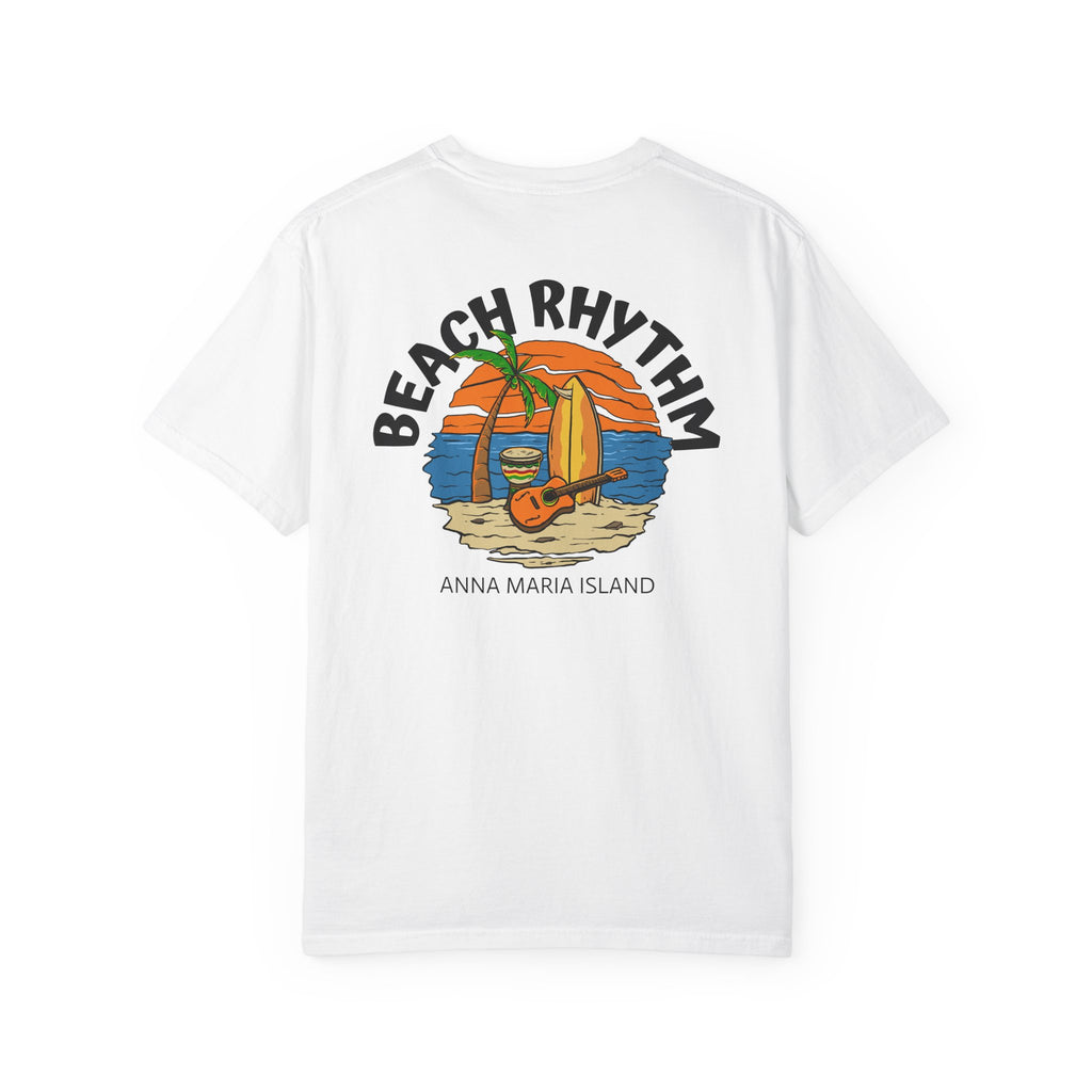 10 - Tee Multi Colors Beach Rhythm Minimalist Initials T-Shirt