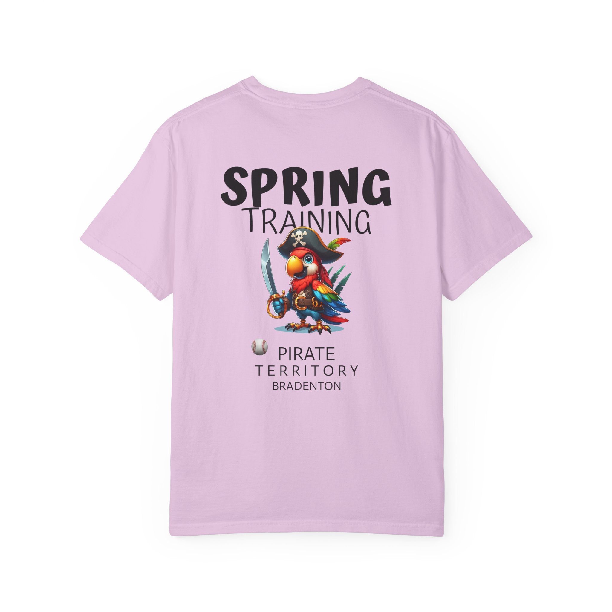 10 - Tee Multi Colors Spring Training Pirate -  Minimalist Initials T-Shirt