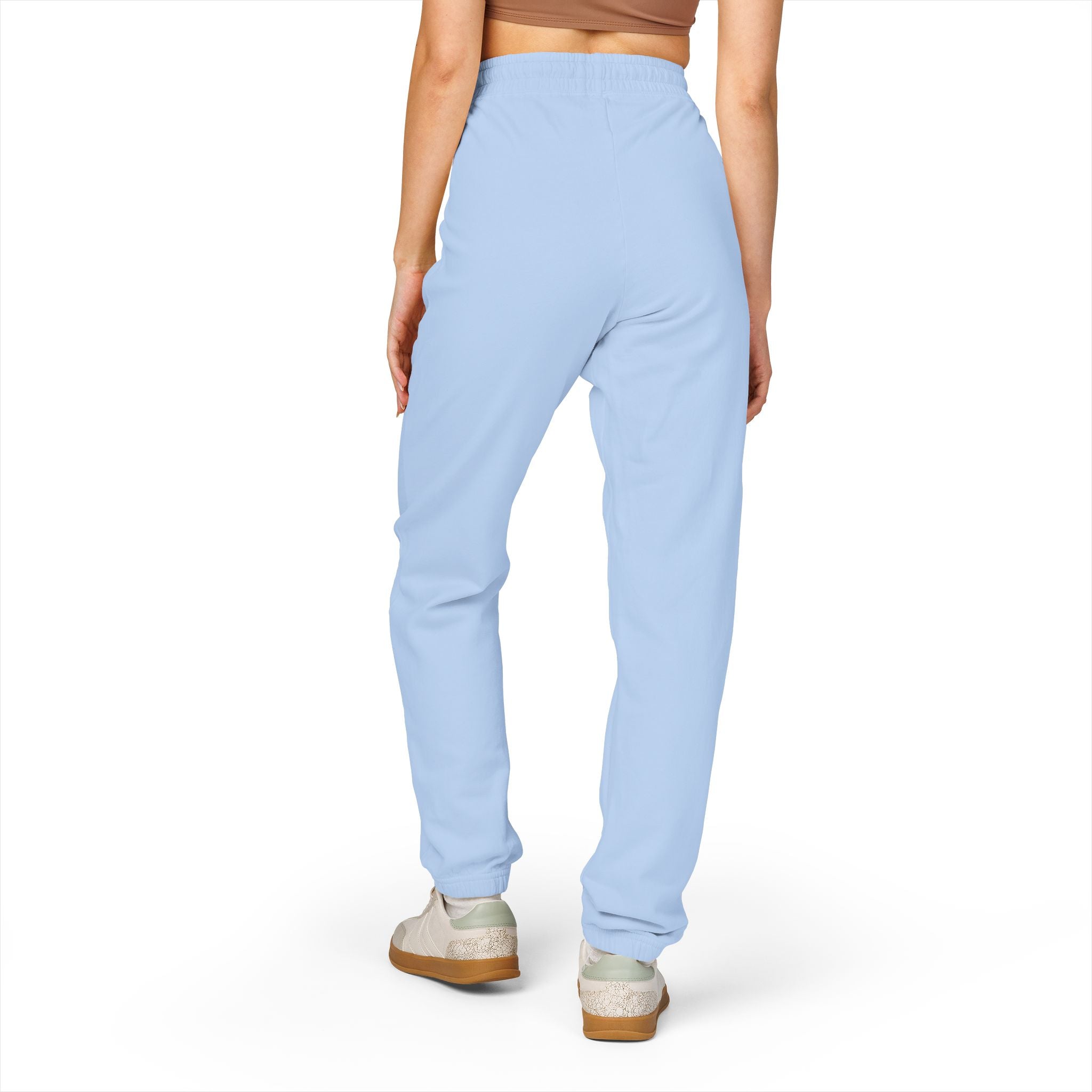 6 - Pants Sweats Vertical 'RIVERDOWN” Graphic Sweatpants — Multi Colors Casual Fleece Joggers