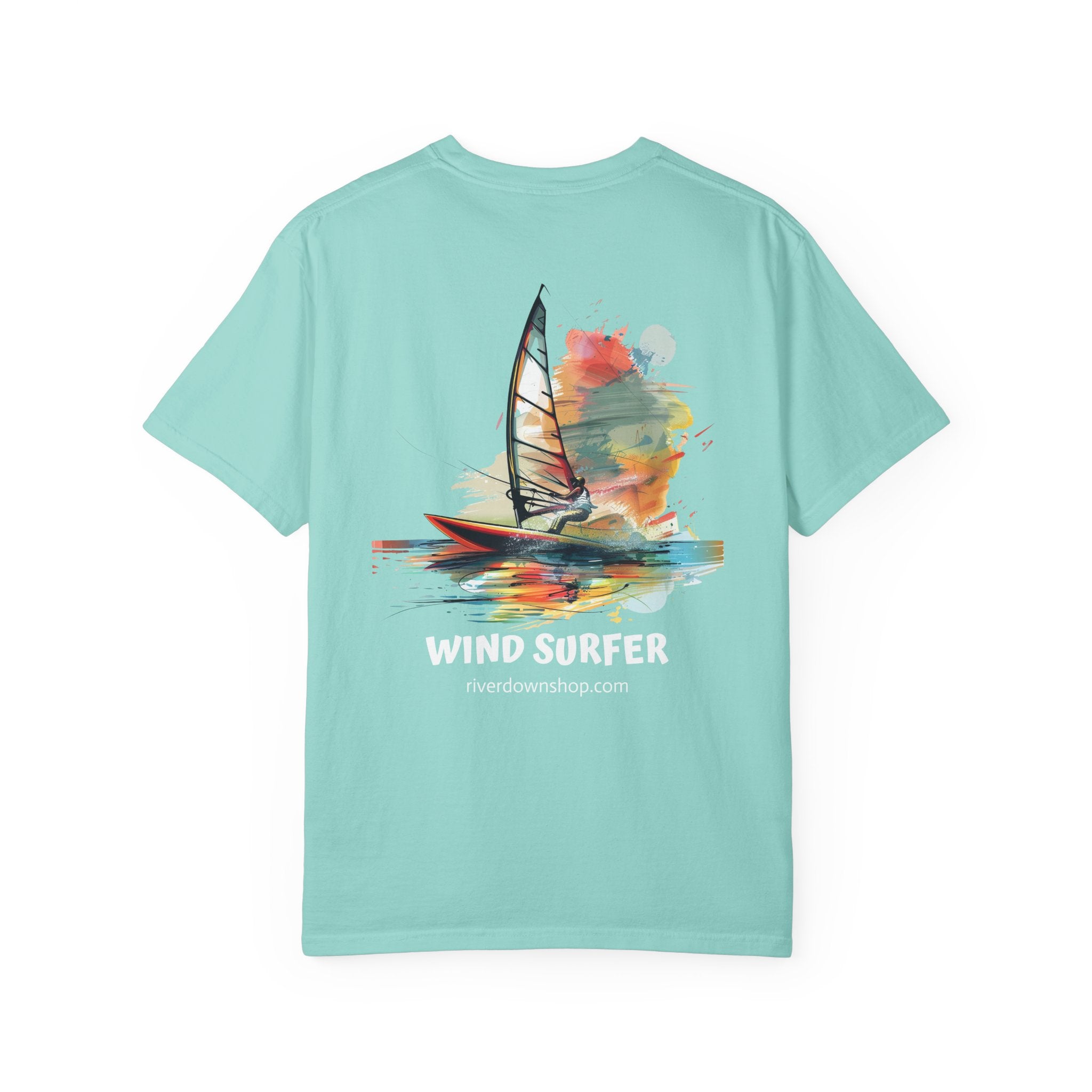 10 - Tee Multi Colors Wind Surfer — Minimalist Initials T-Shirt