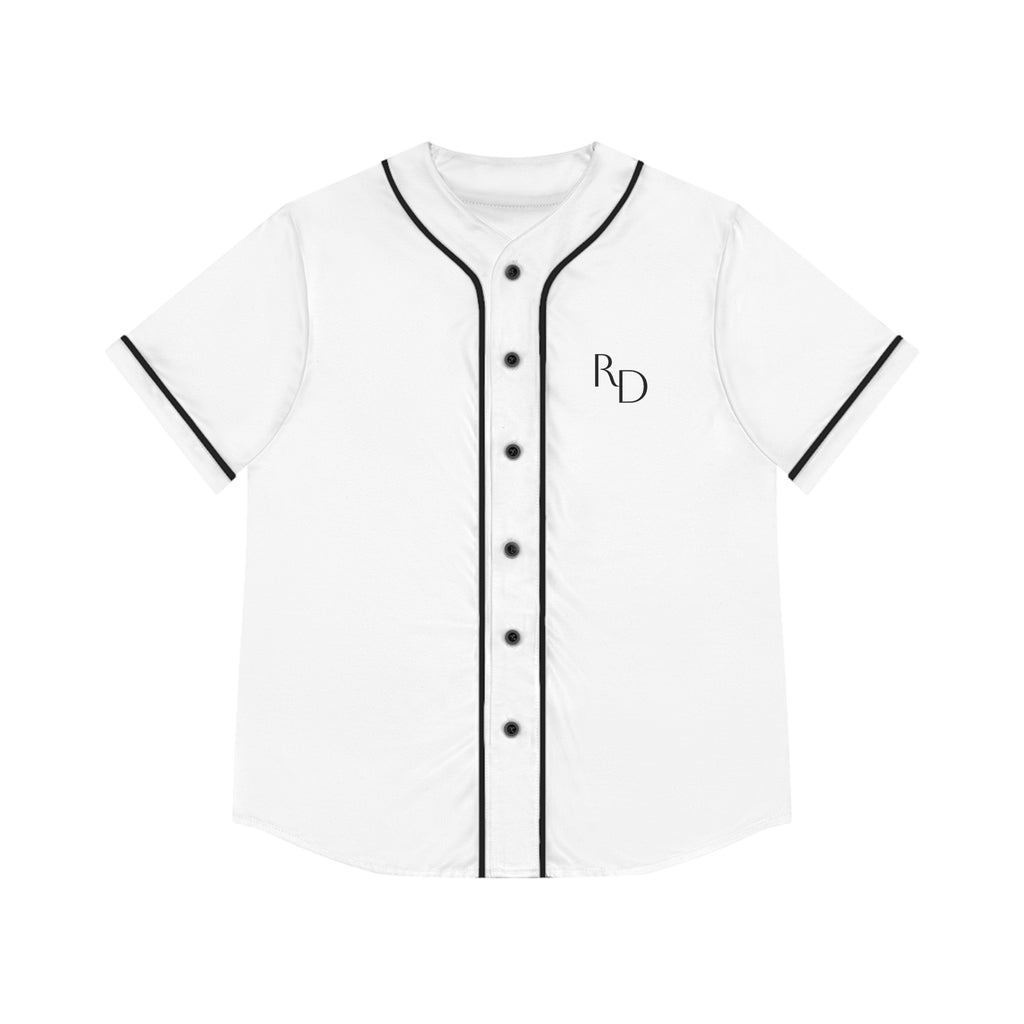 12 - Spring Training Baseball Jersey Women's Baseball Jersey — R|D Logo Front & Back