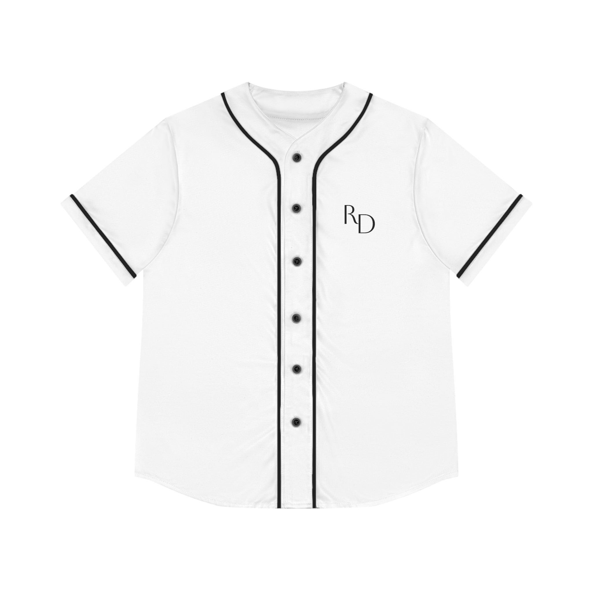 12 - Spring Training Baseball Jersey Women's Baseball Jersey — R|D Logo Front & Back