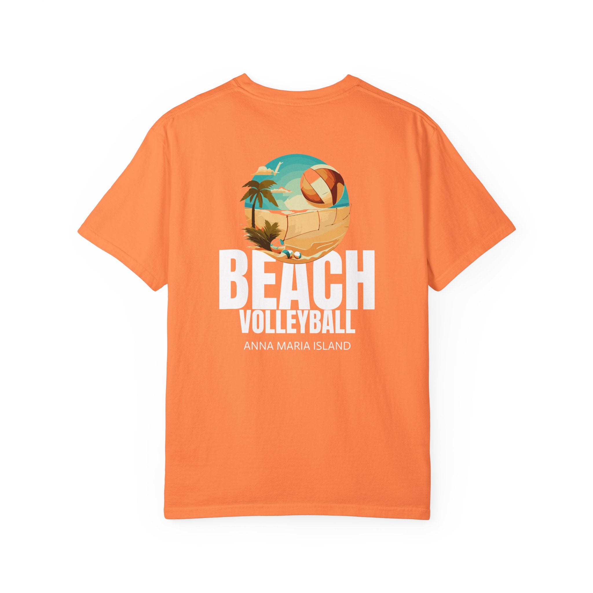 10 - Tee Multi Colors Beach Volleyball Minimalist Initials T-Shirt