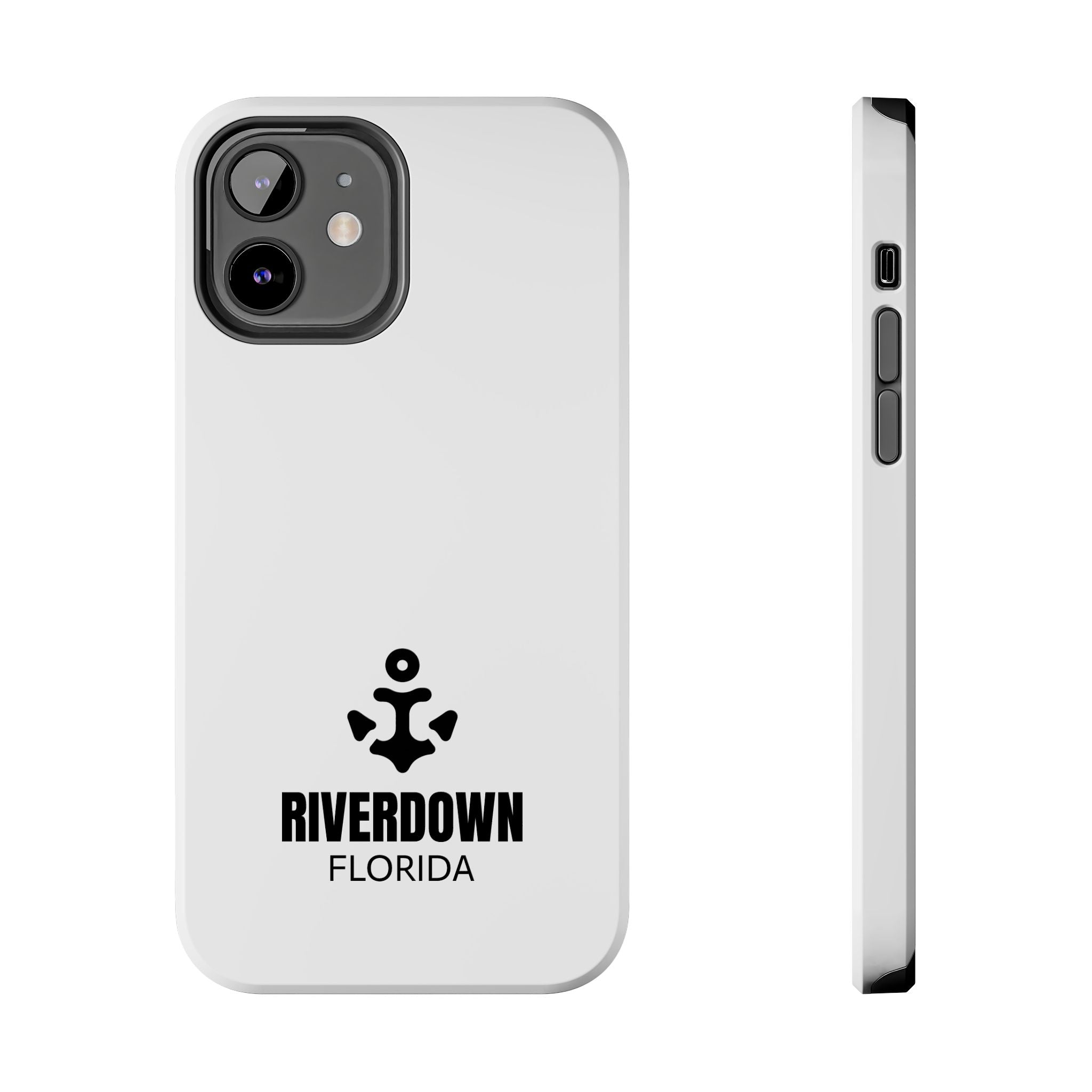 924 - Phone Case White Cap Riverdown Florida Tough Phone Case – Slim Protective iPhone Cover with R|D Logo