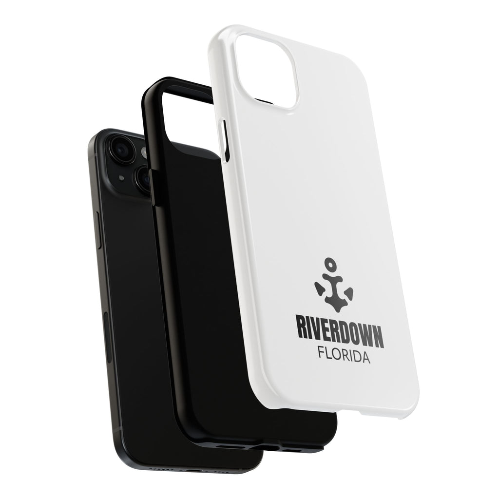 924 - Phone Case White Cap Riverdown Florida Tough Phone Case – Slim Protective iPhone Cover with R|D Logo