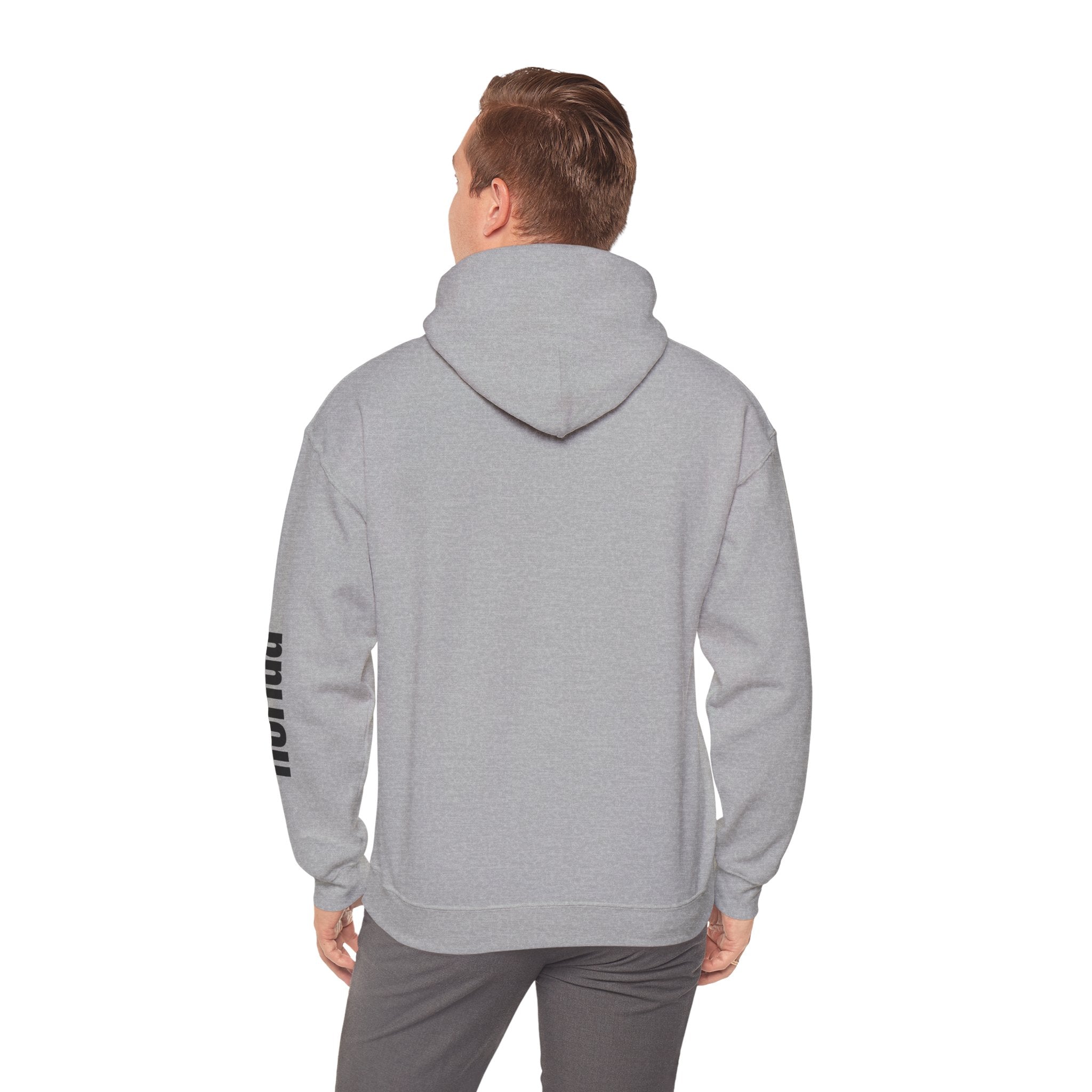 4 - Unisex Heavy RD Overlay Hooded Sweatshirt