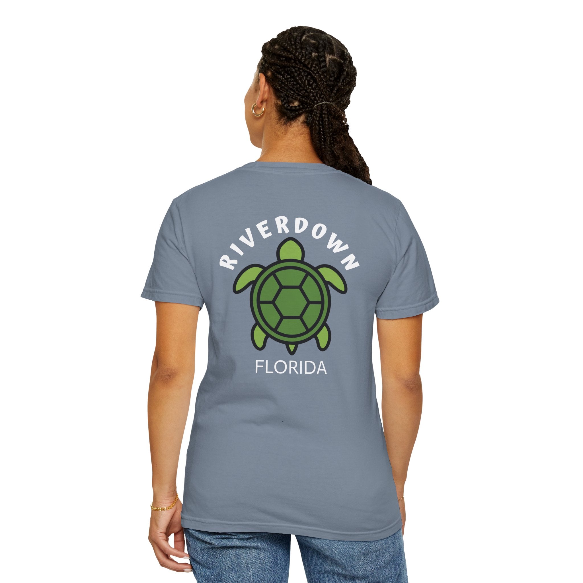 10  - Tee Multi Colors Riverdown Sea Turtle - T-Shirt