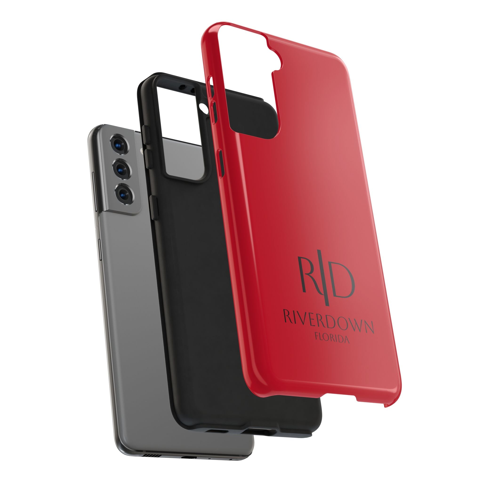 924 - Phone Case Red Berry Riverdown Florida Tough Phone Case – Slim Protective iPhone Cover with R|D Logo